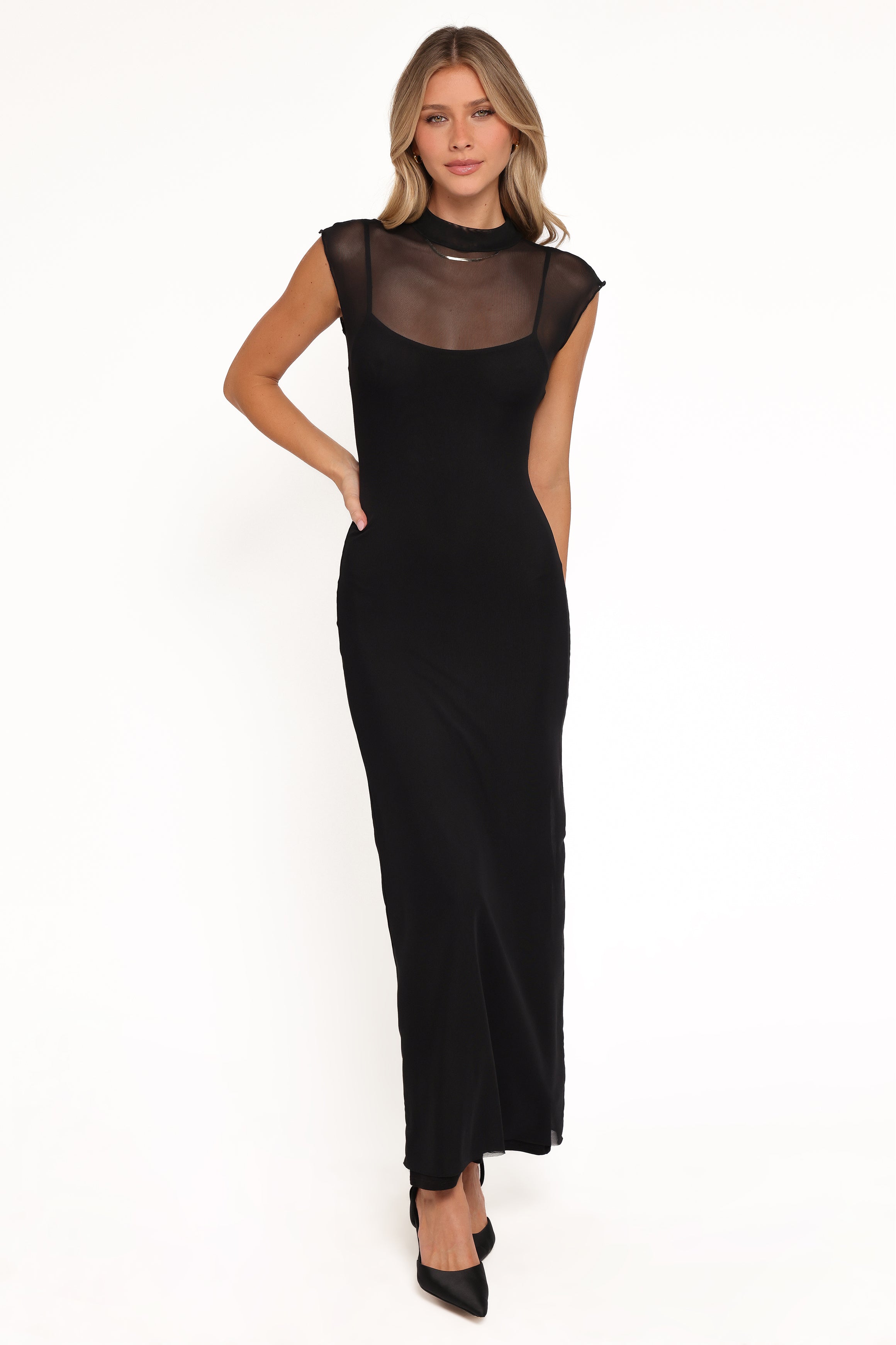 DRESSES Charice Midi Dress - Black