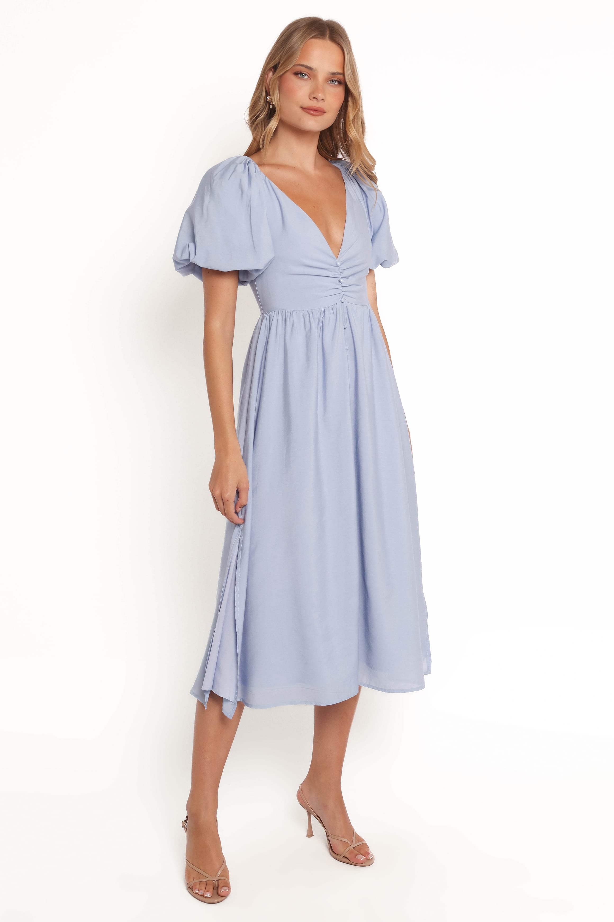 DRESSES Charley Midi Dress - Blue