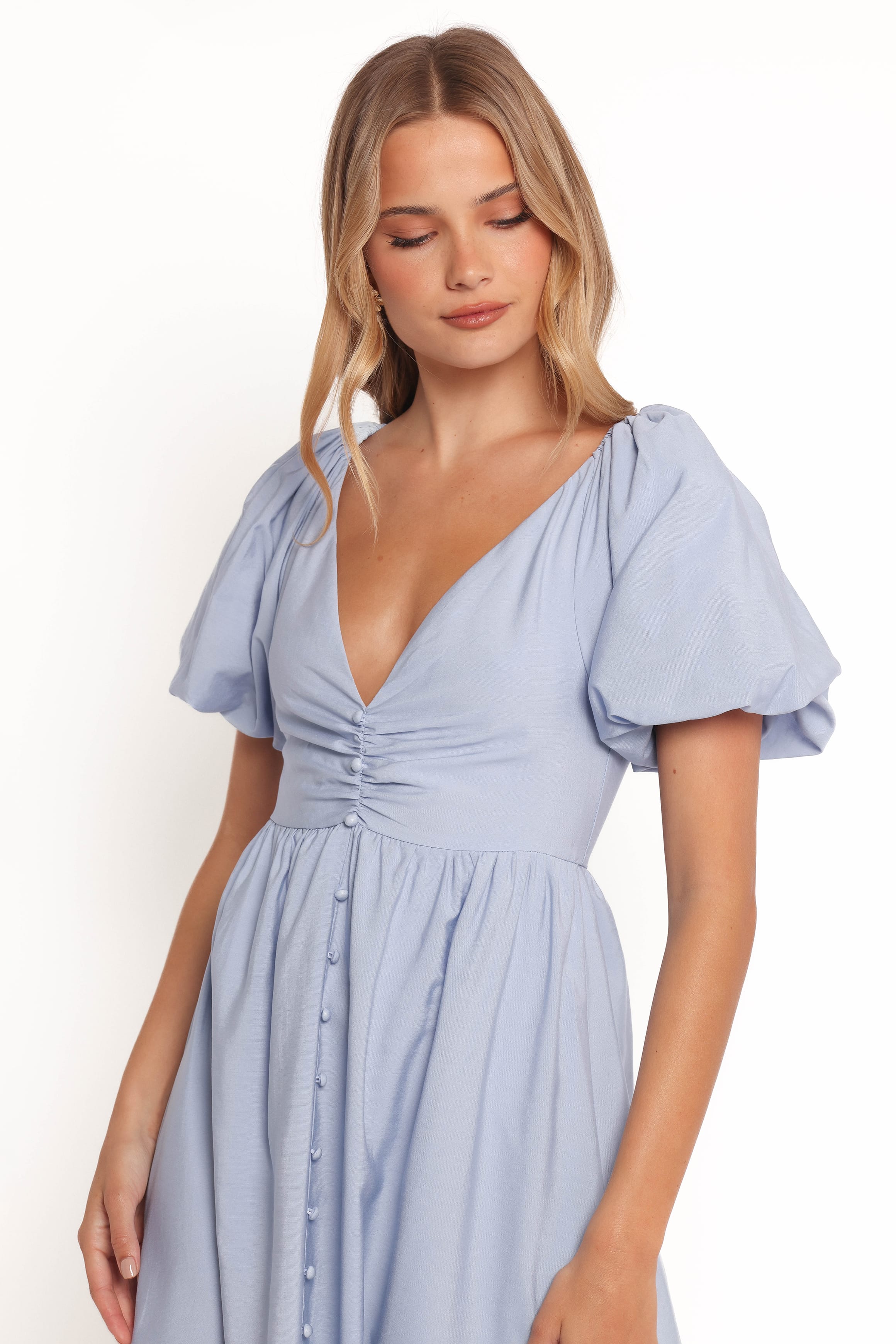 DRESSES Charley Midi Dress - Blue