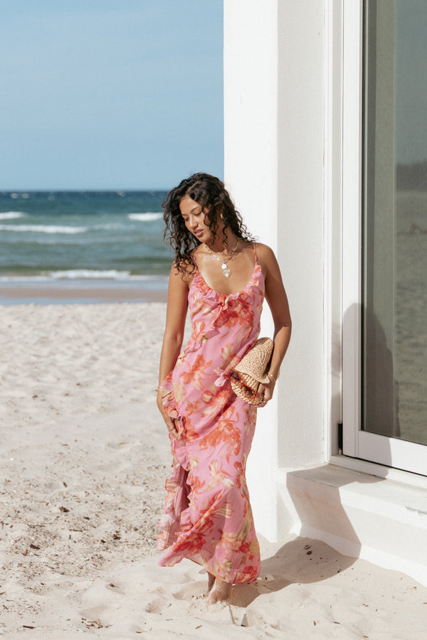 DRESSES Charli Maxi Dress - Tropical Floral