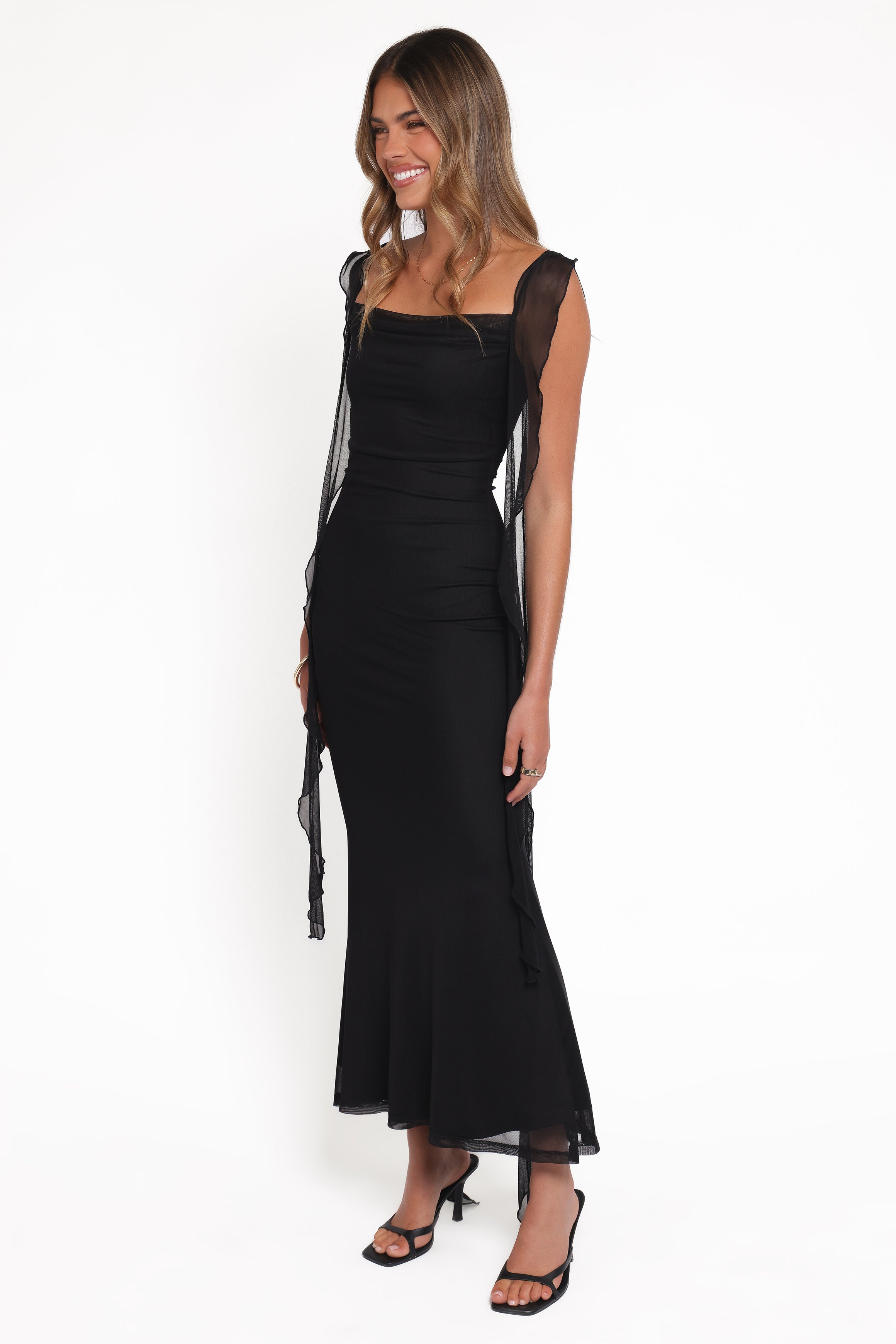 DRESSES Chiara Maxi Dress - Black