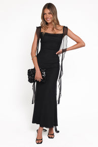 DRESSES Chiara Maxi Dress - Black