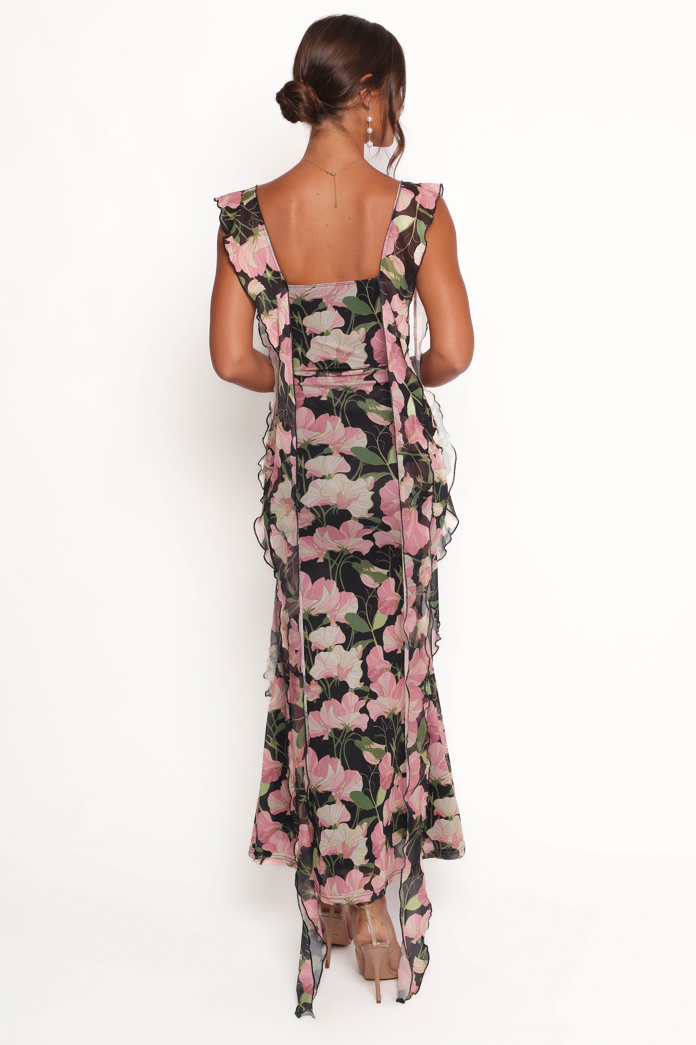 DRESSES Chiara Maxi Dress - Black Floral