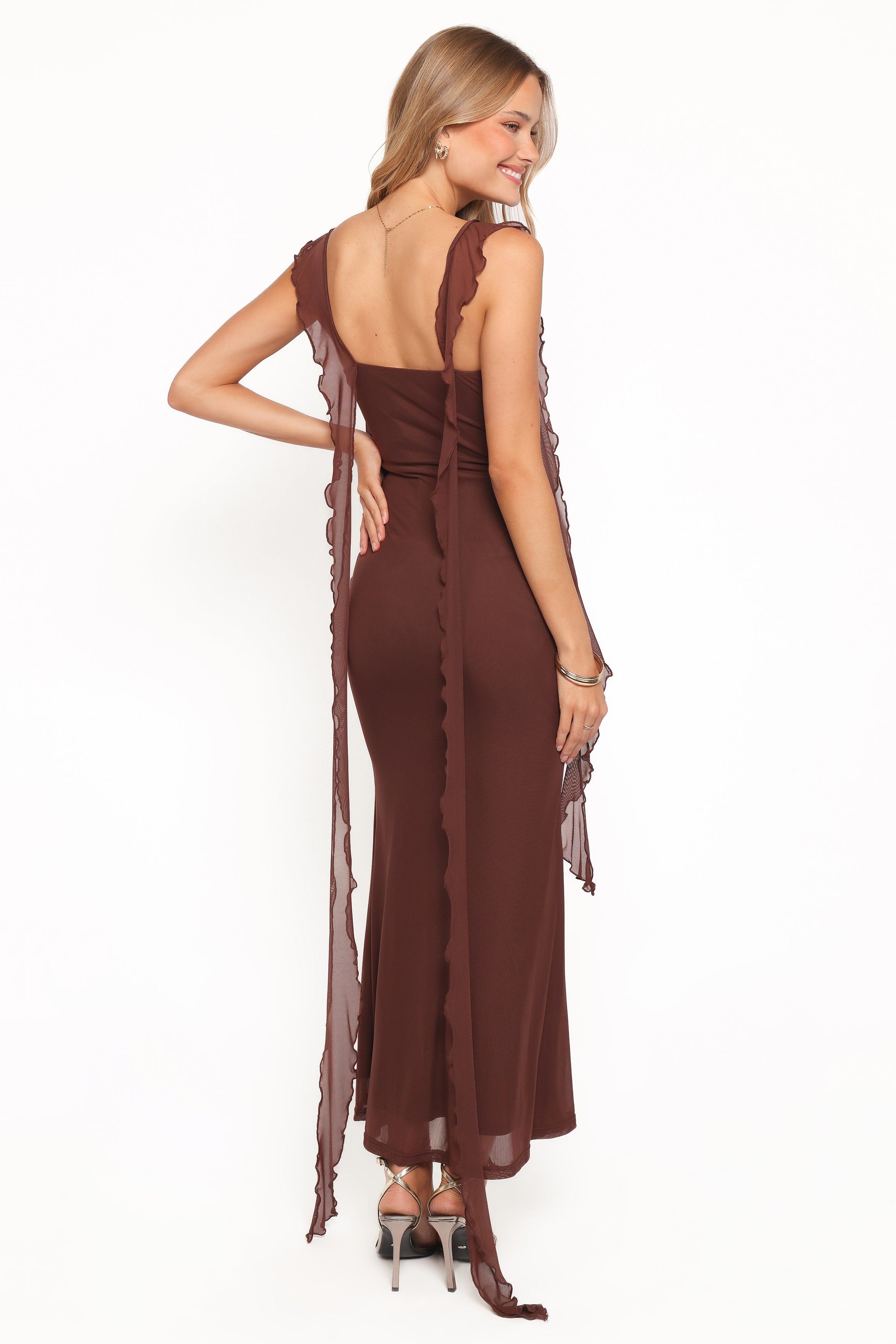 DRESSES Chiara Maxi Dress - Brown