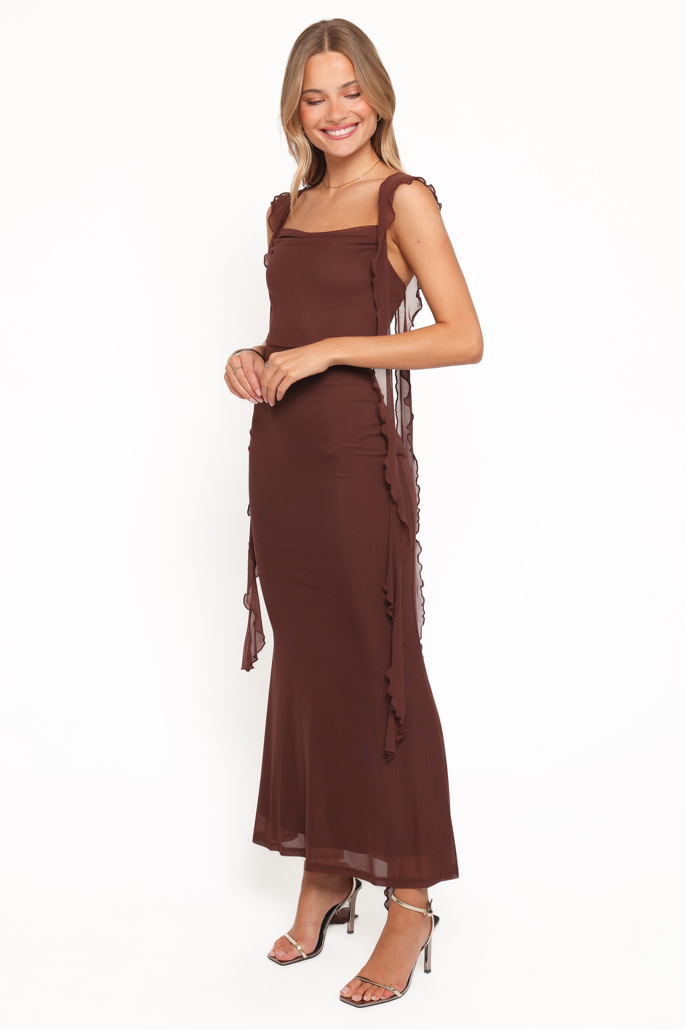DRESSES Chiara Maxi Dress - Brown