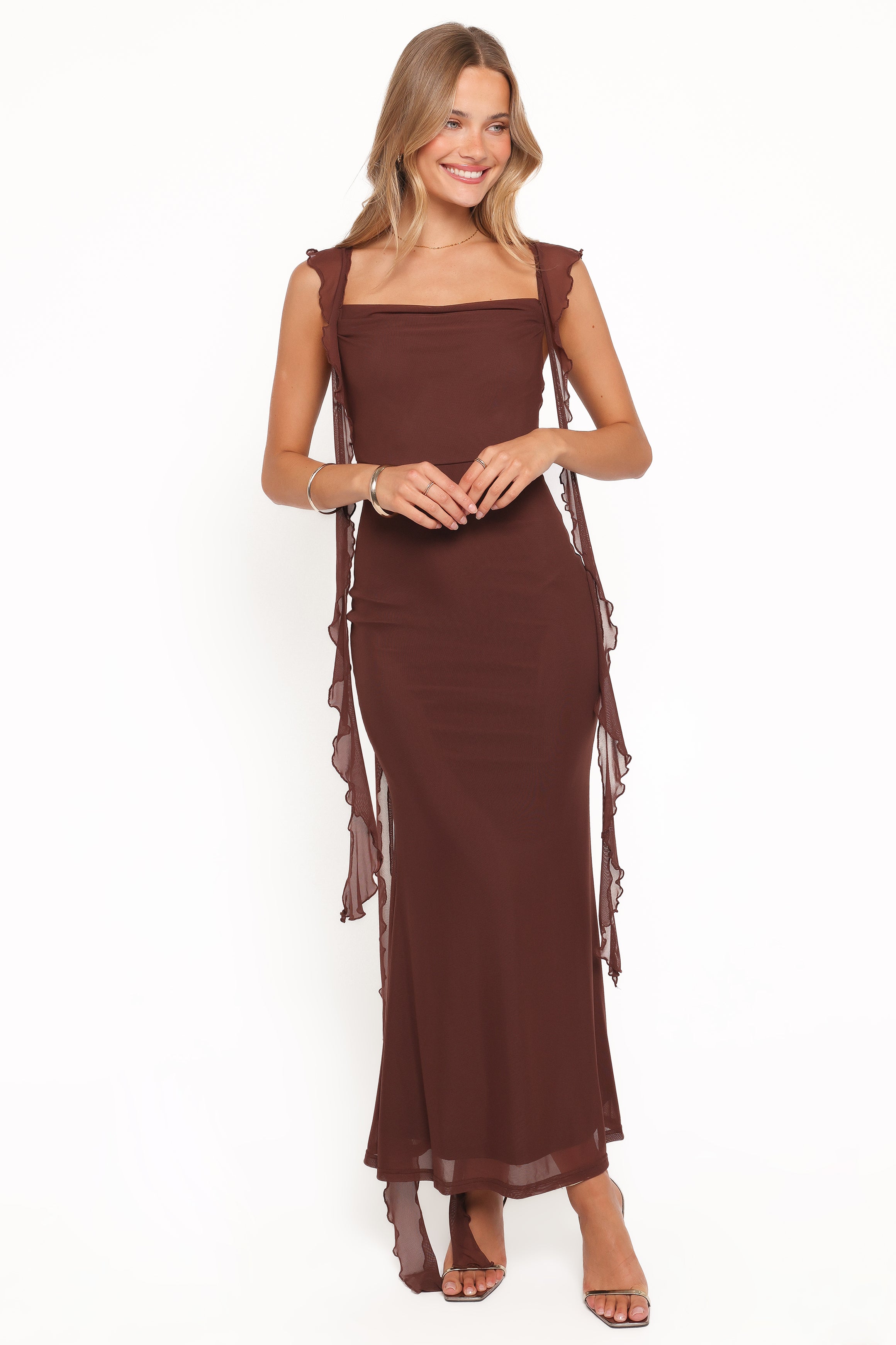DRESSES Chiara Maxi Dress - Brown