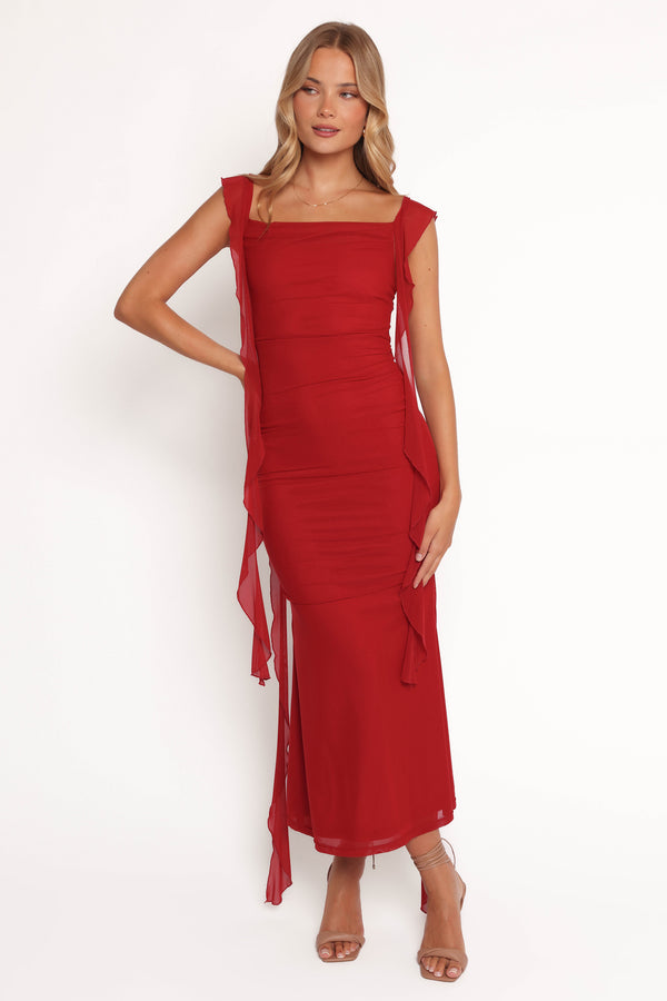 DRESSES Chiara Maxi Dress - Red