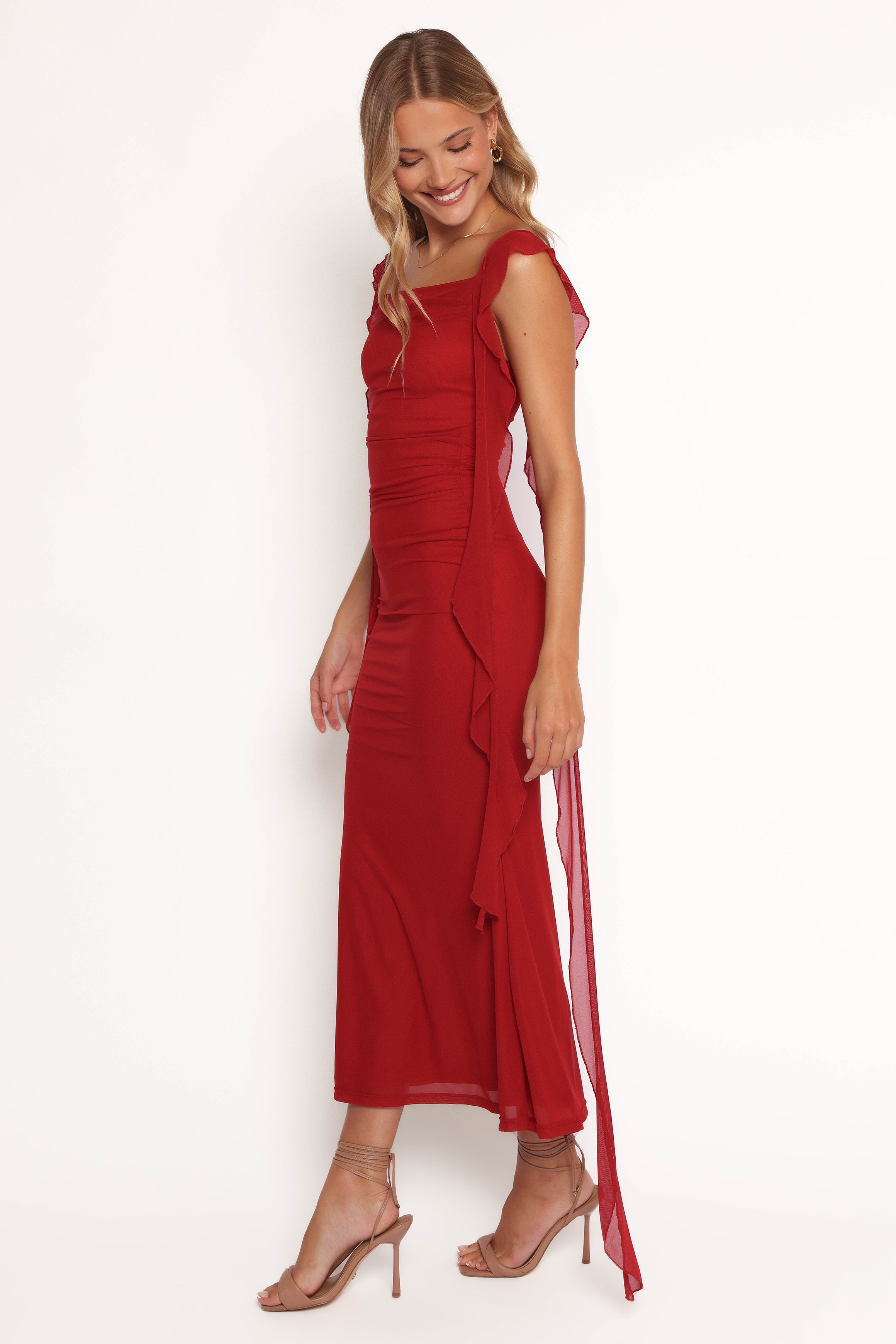 DRESSES Chiara Maxi Dress - Red