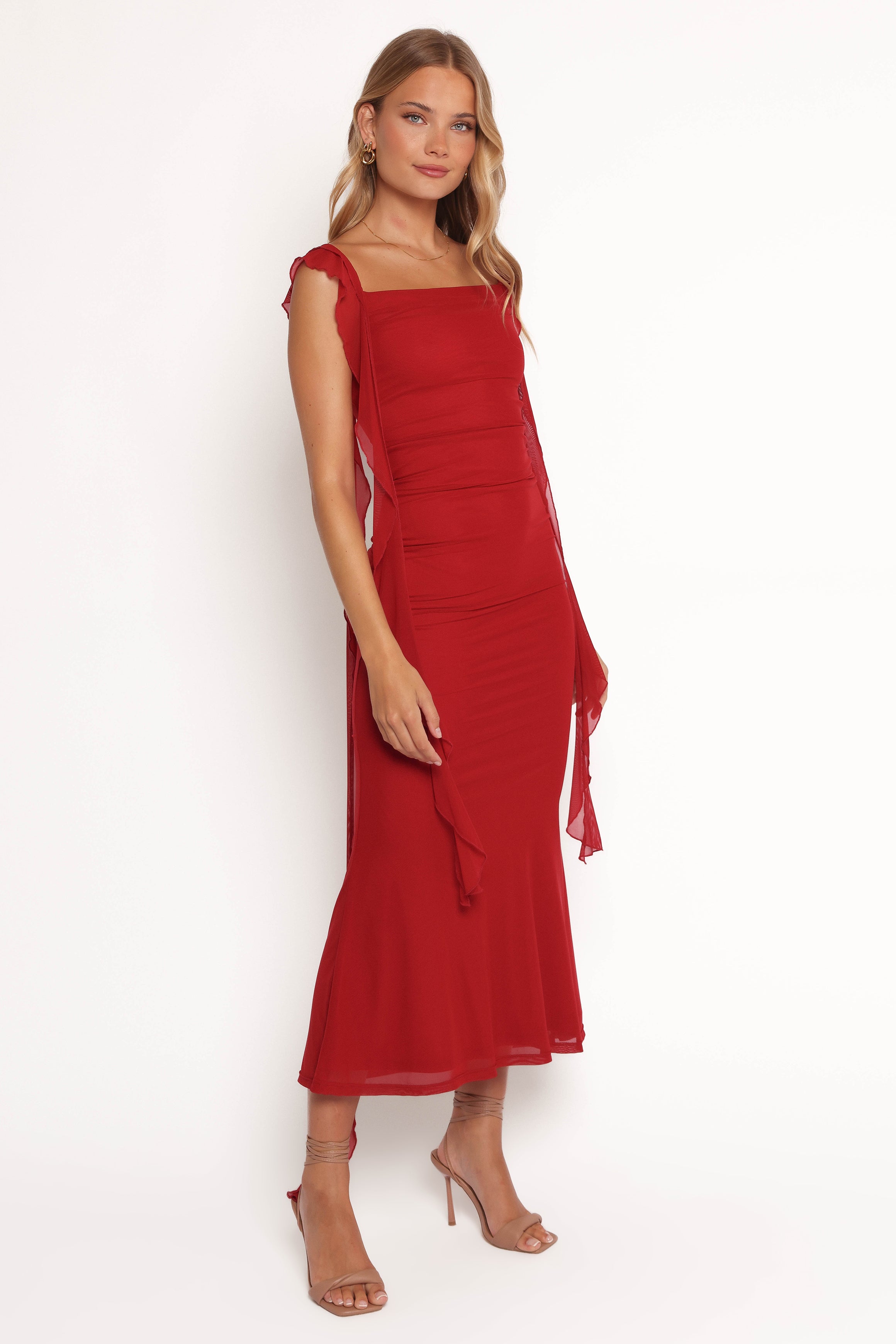 DRESSES Chiara Maxi Dress - Red