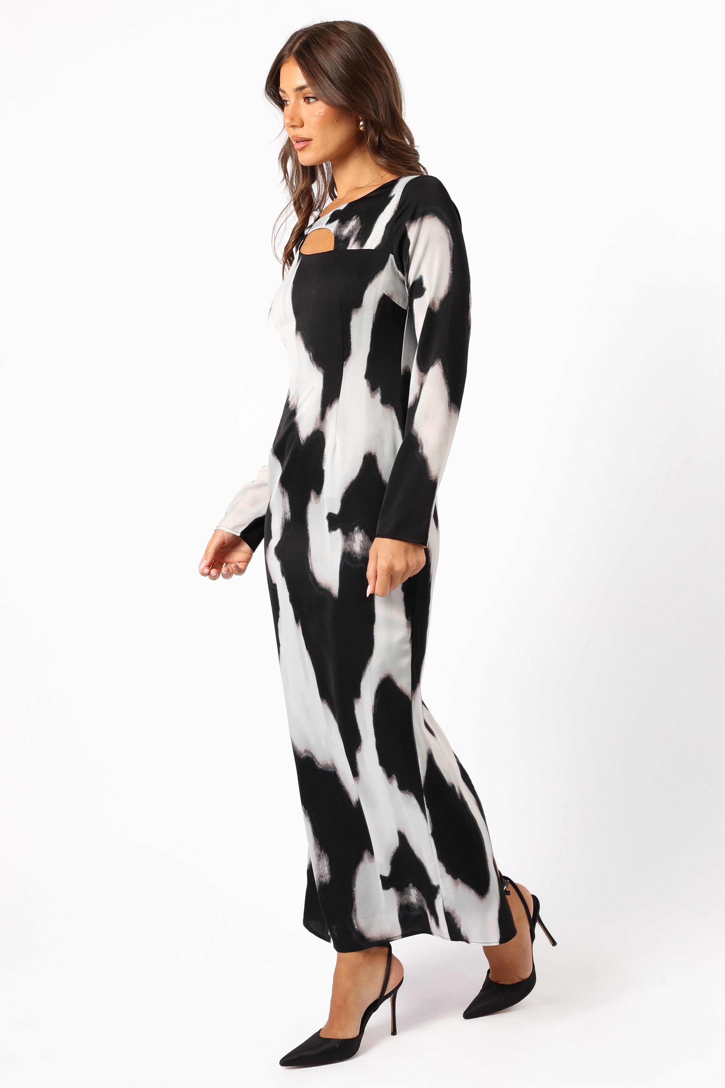 DRESSES @Christah Maxi Dress - Black/White