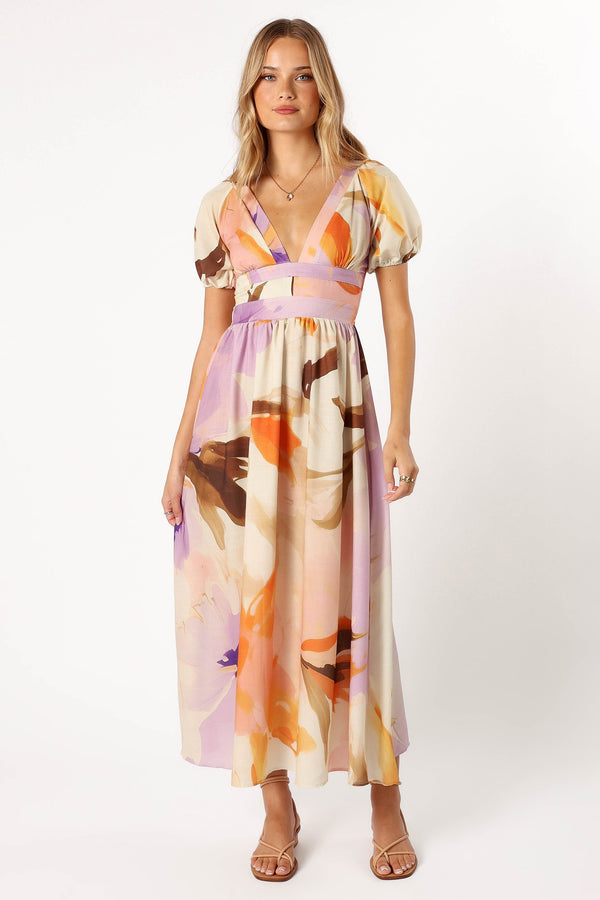 DRESSES @Christoff Maxi Dress - Floral