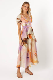 DRESSES @Christoff Maxi Dress - Floral