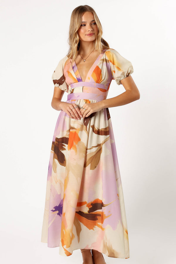 DRESSES @Christoff Maxi Dress - Floral