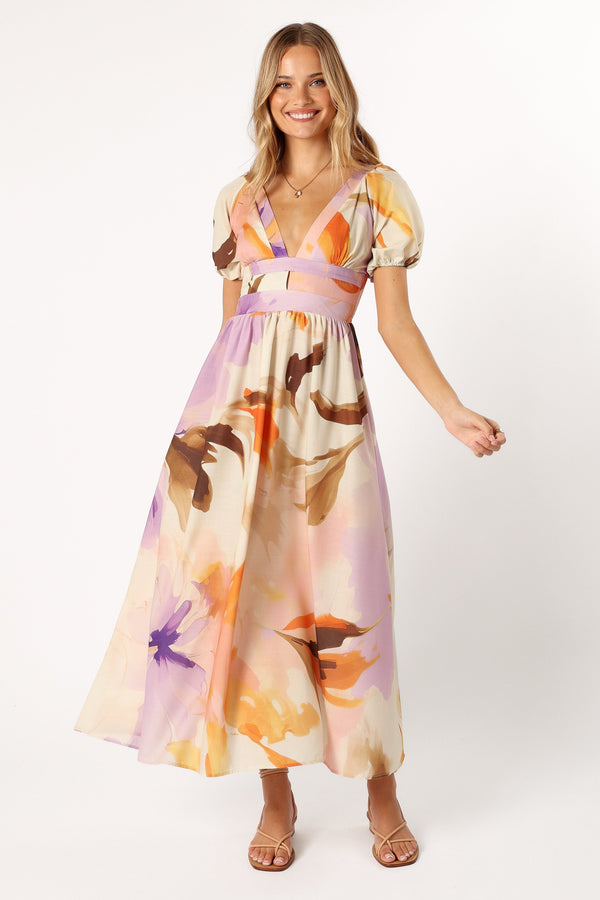 DRESSES @Christoff Maxi Dress - Floral