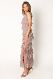 DRESSES Ciao Ruffles Maxi Dress - Dusty Lavender
