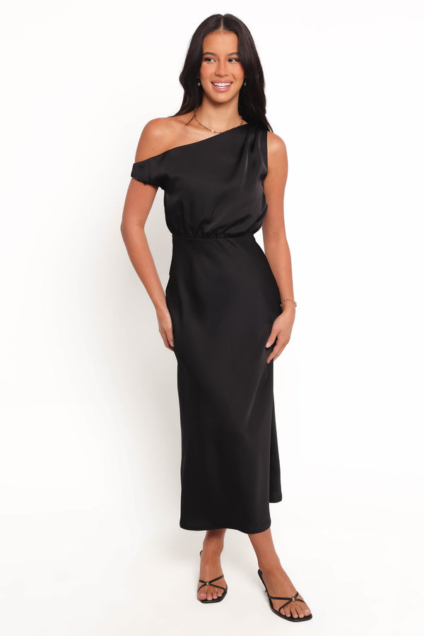 DRESSES Clare Midi Dress - Black