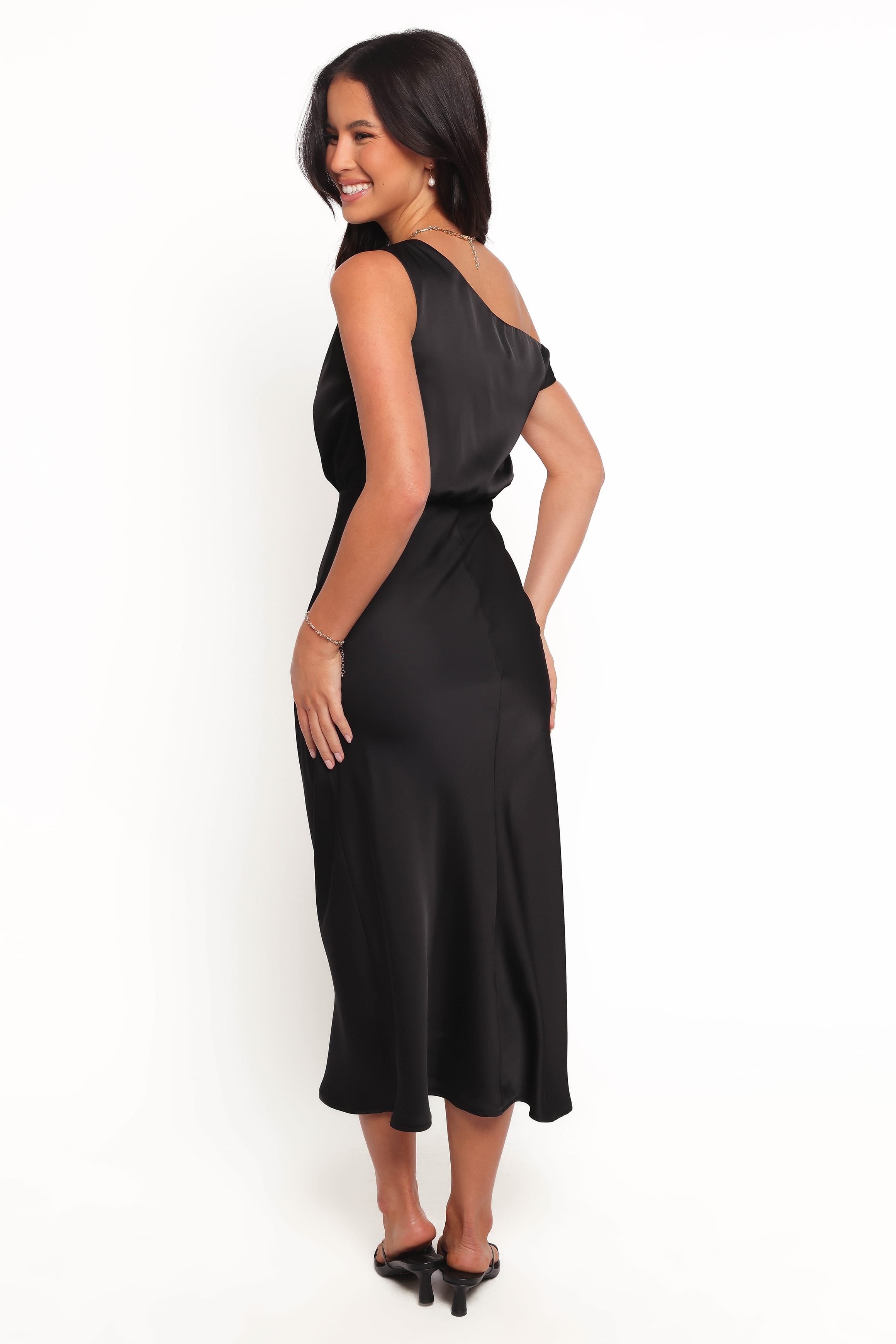 DRESSES Clare Midi Dress - Black