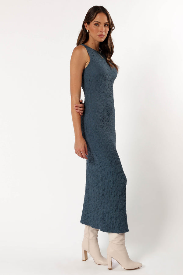 DRESSES @Clark Maxi Dress - Charcoal