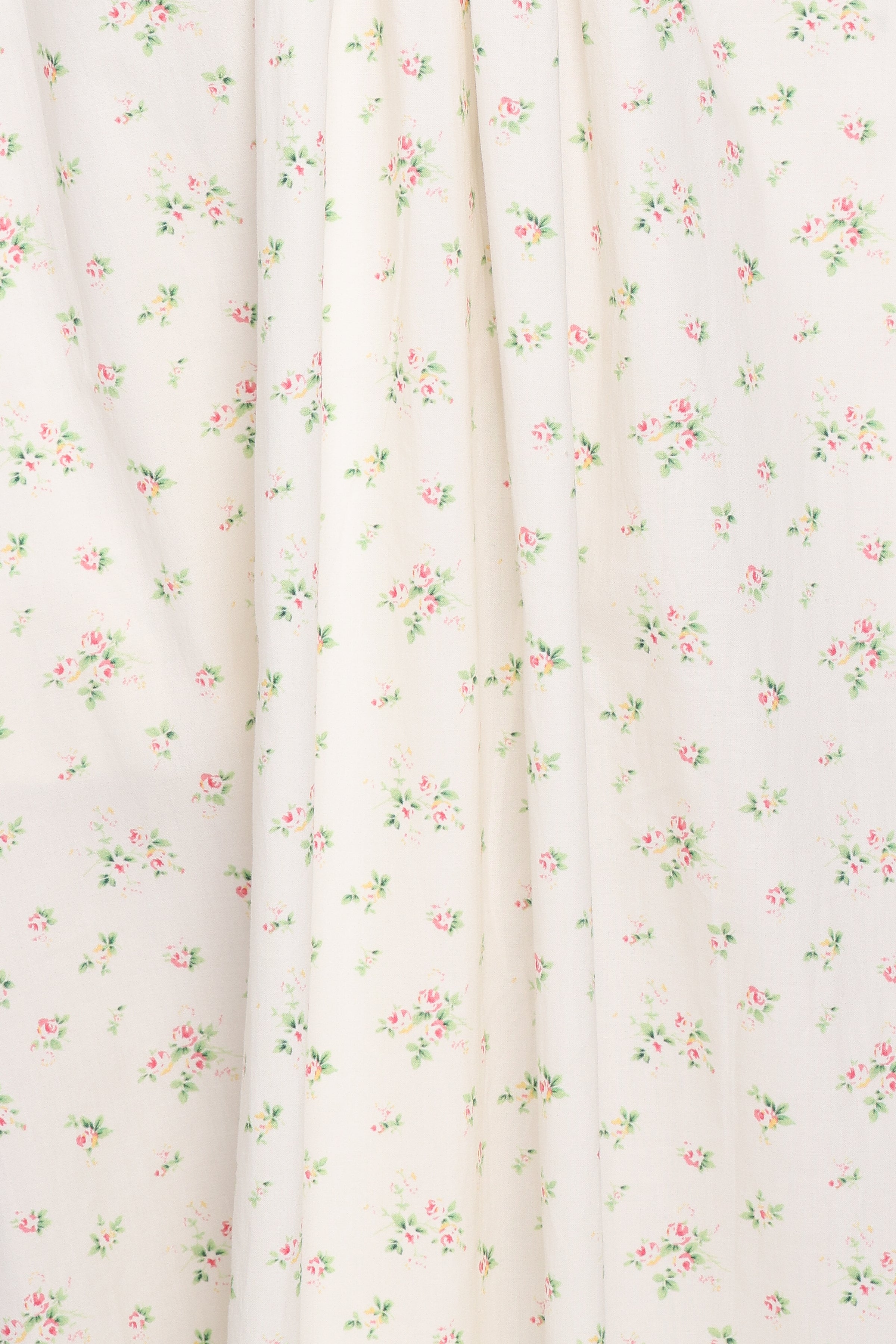 DRESSES Clo Puff Sleeve Midi Dress - White Betty