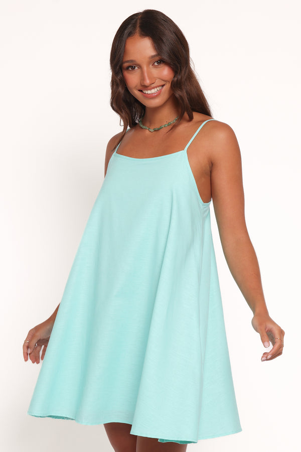DRESSES Cloella Mini Dress - Aqua