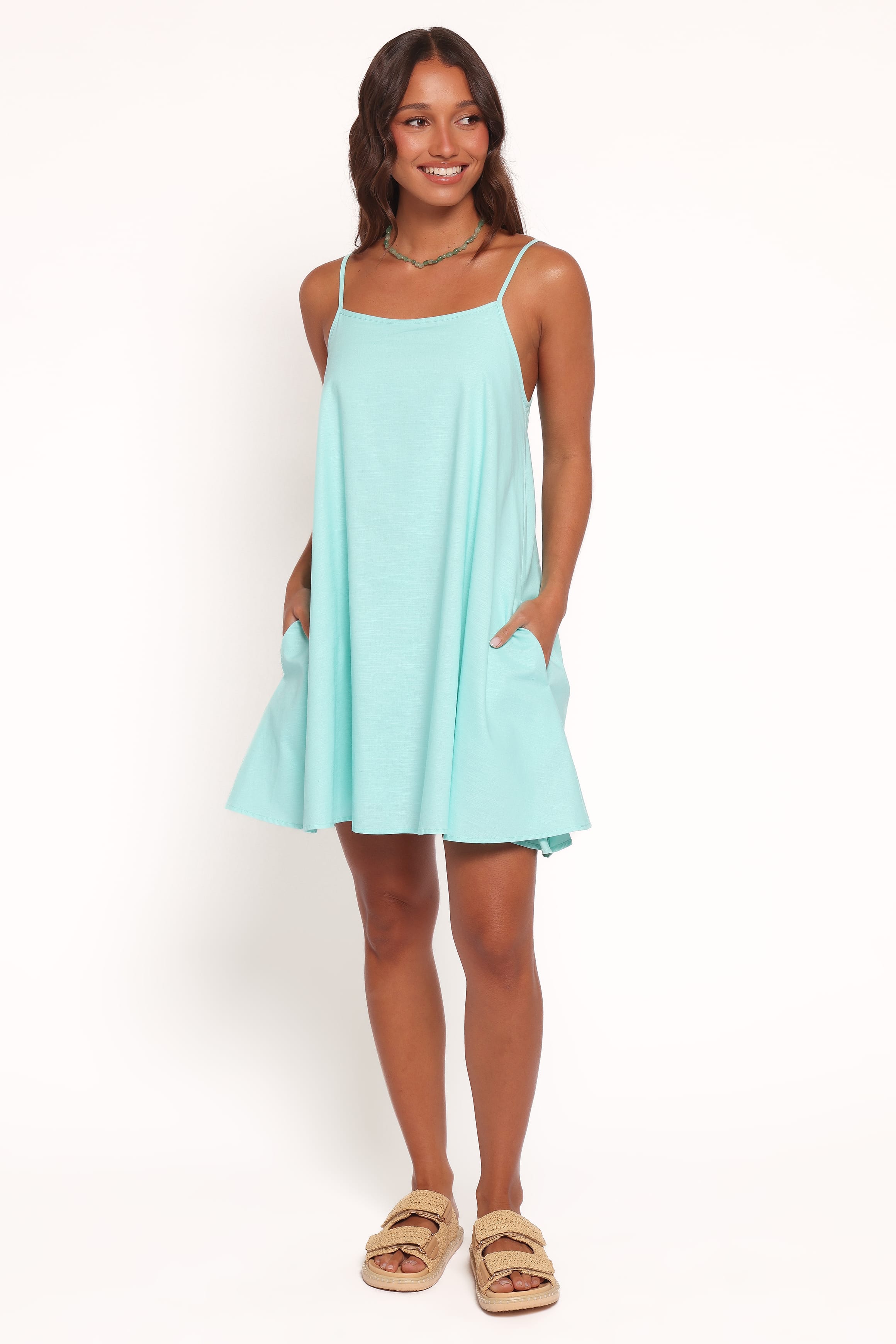 DRESSES Cloella Mini Dress - Aqua