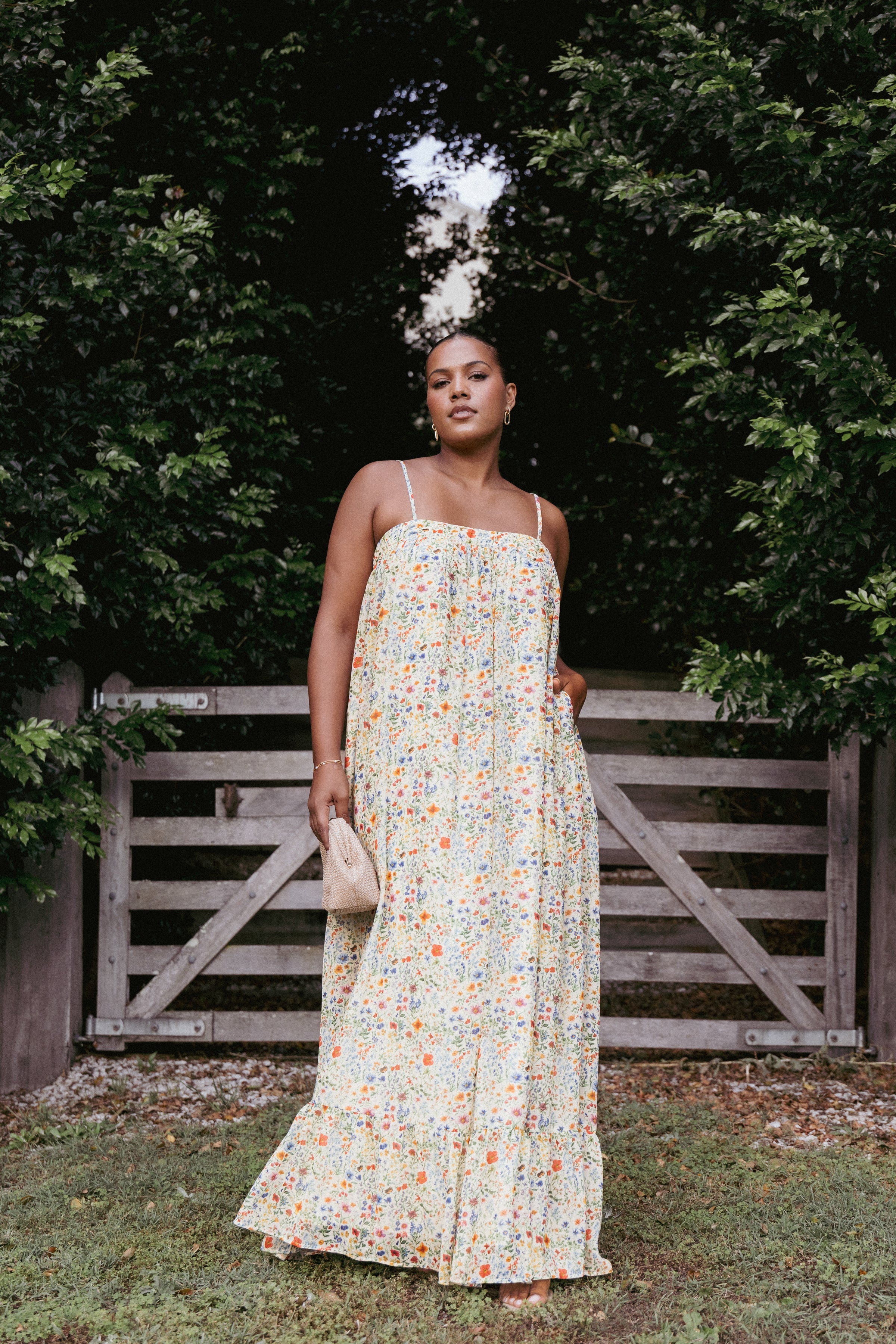 DRESSES Colette Maxi Dress - Garden Floral