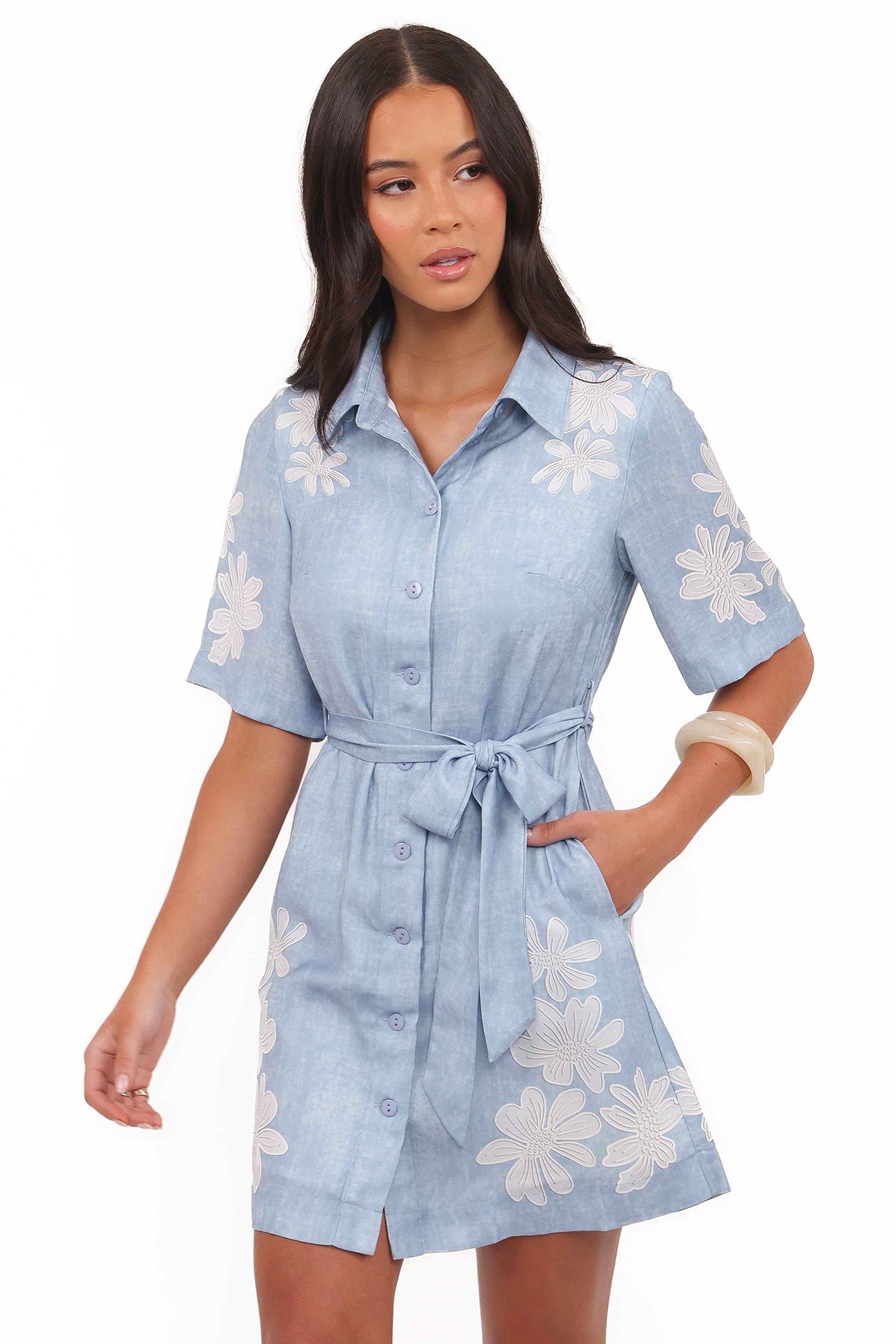 DRESSES Connie Mini Dress - Blue