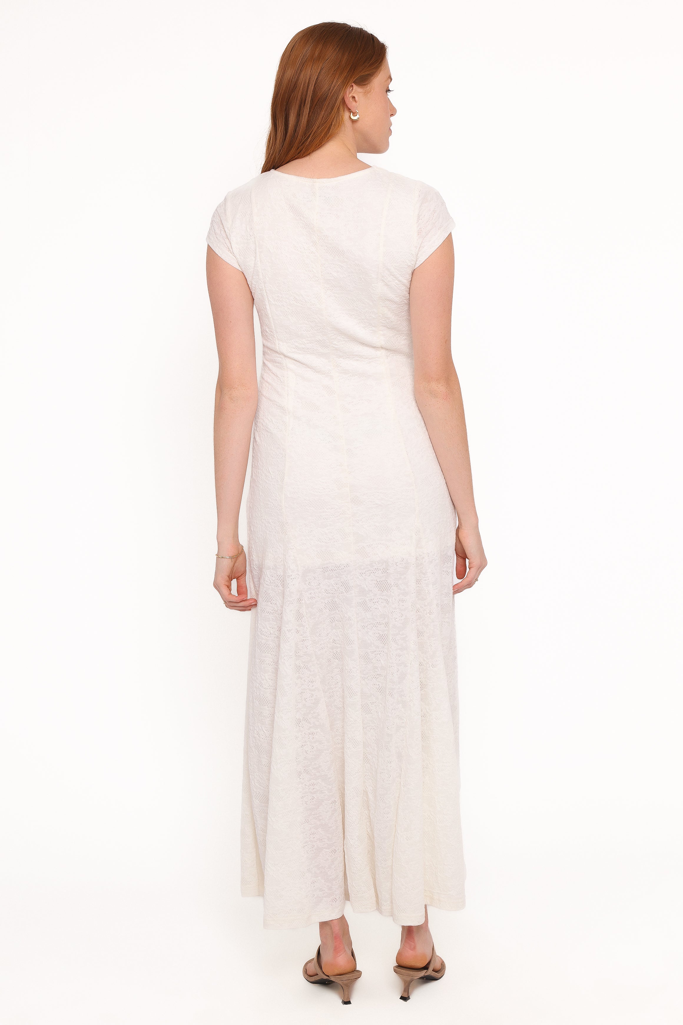DRESSES Constance Lace Maxi Dress - White
