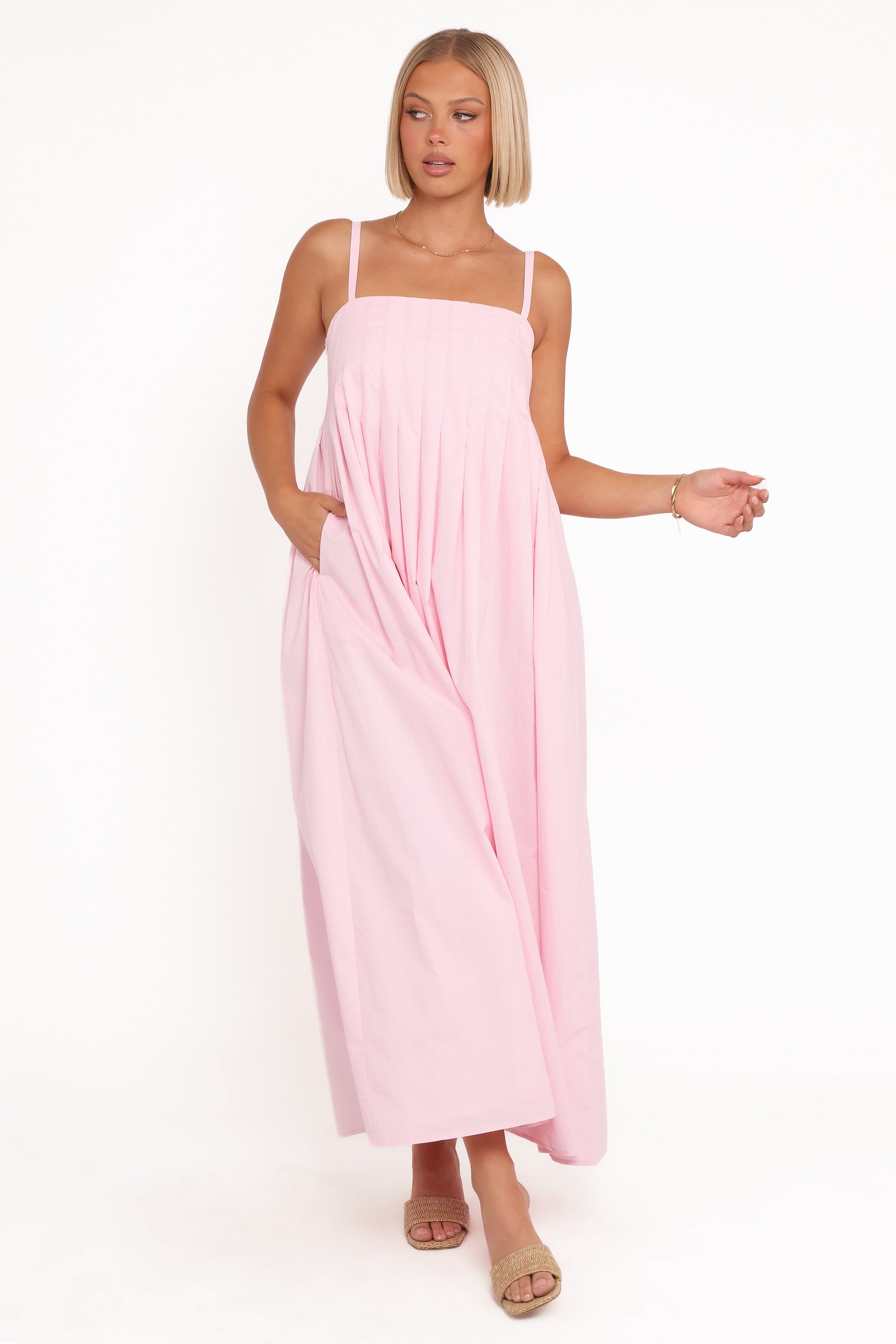 DRESSES Corfu Midi Dress - Pink