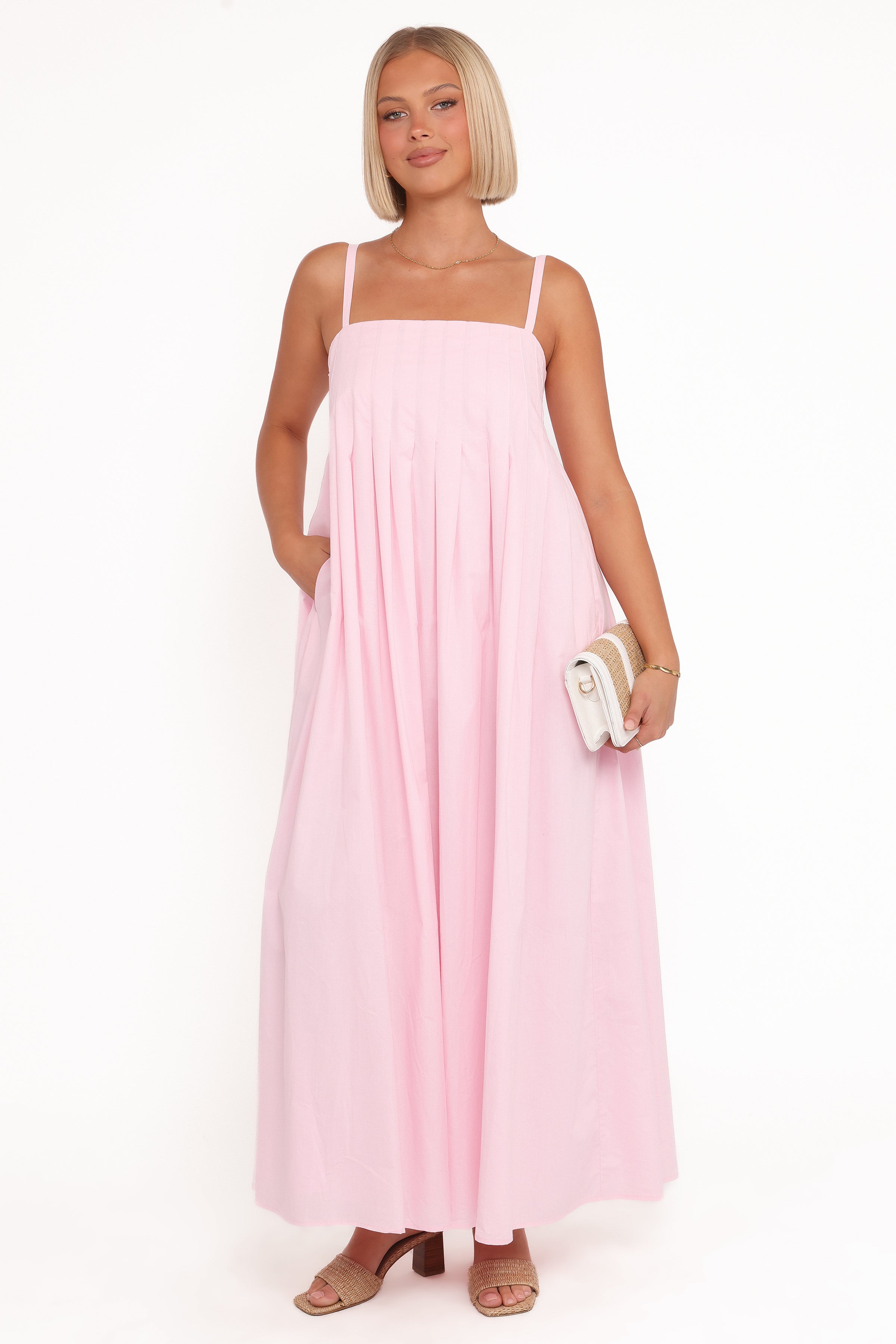 DRESSES Corfu Midi Dress - Pink
