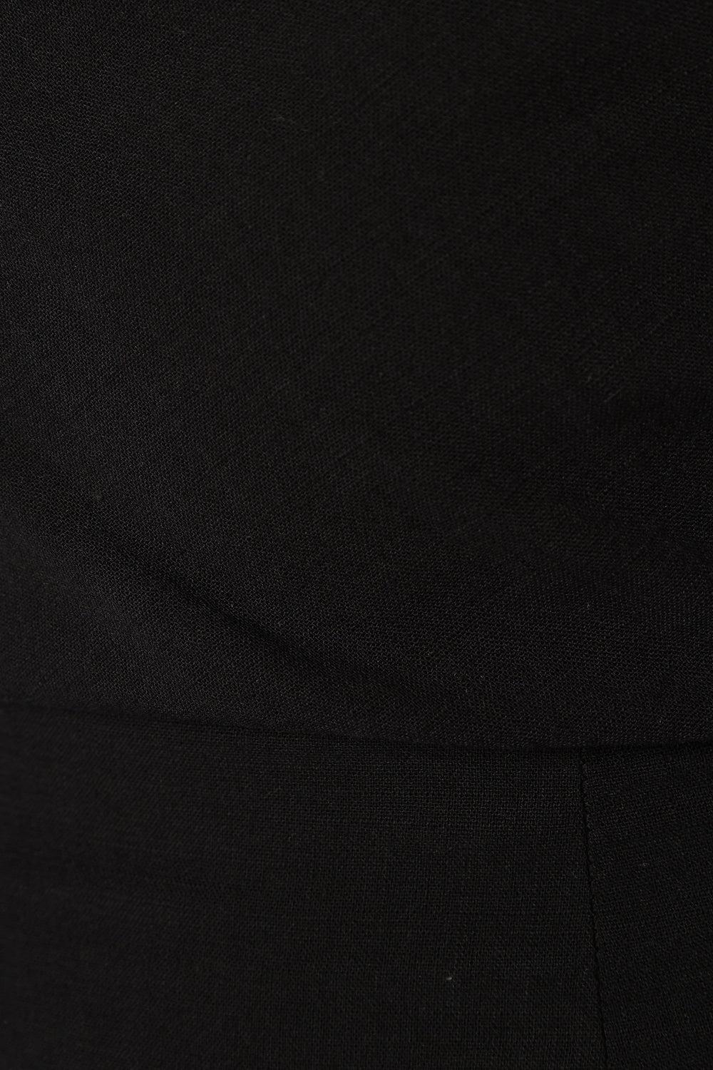 DRESSES @Cosma Off Shoulder Maxi Linen Dress - Black