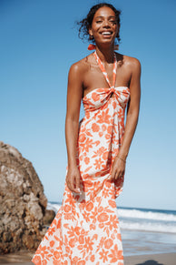 DRESSES Cottrell Maxi Dress - Red Floral