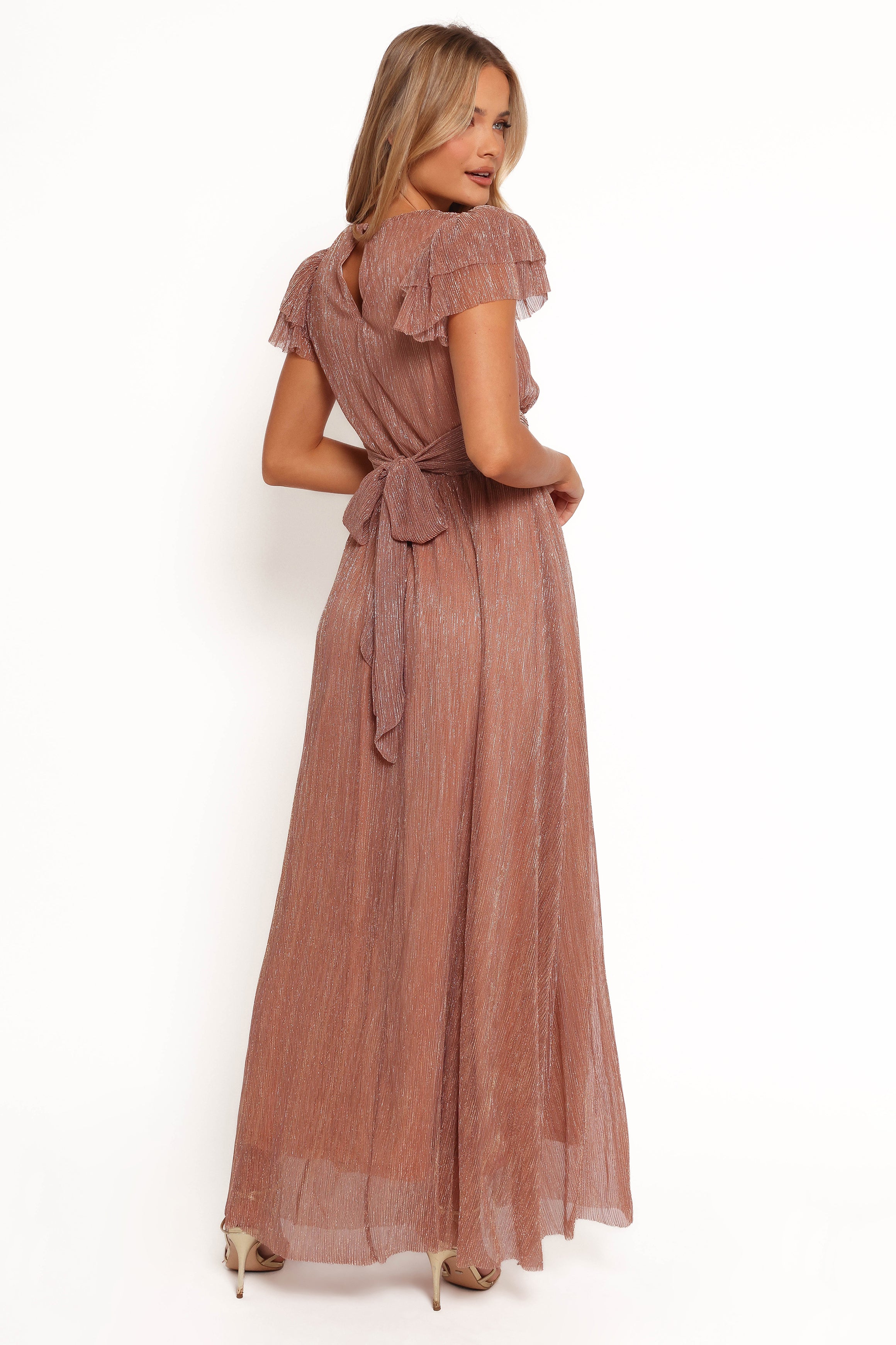 DRESSES Cressida Maxi Dress - Rose Gold