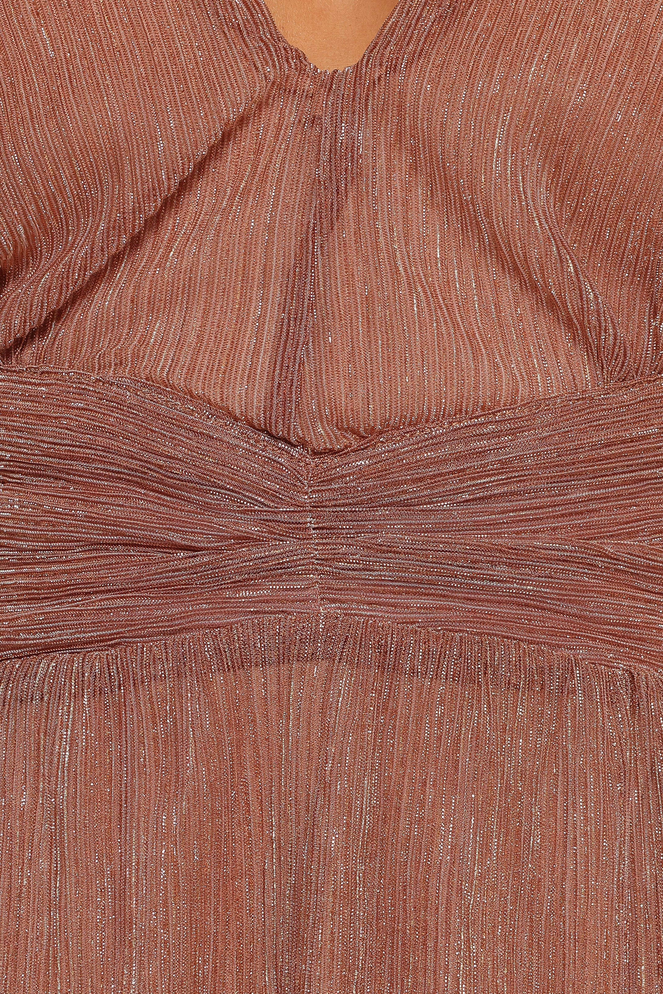 DRESSES Cressida Maxi Dress - Rose Gold