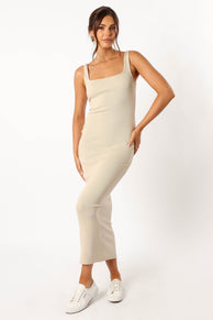 DRESSES @Cynthia Maxi Dress - Cream