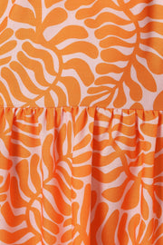 DRESSES @Dalton Cut Out Maxi Dress - Orange Print
