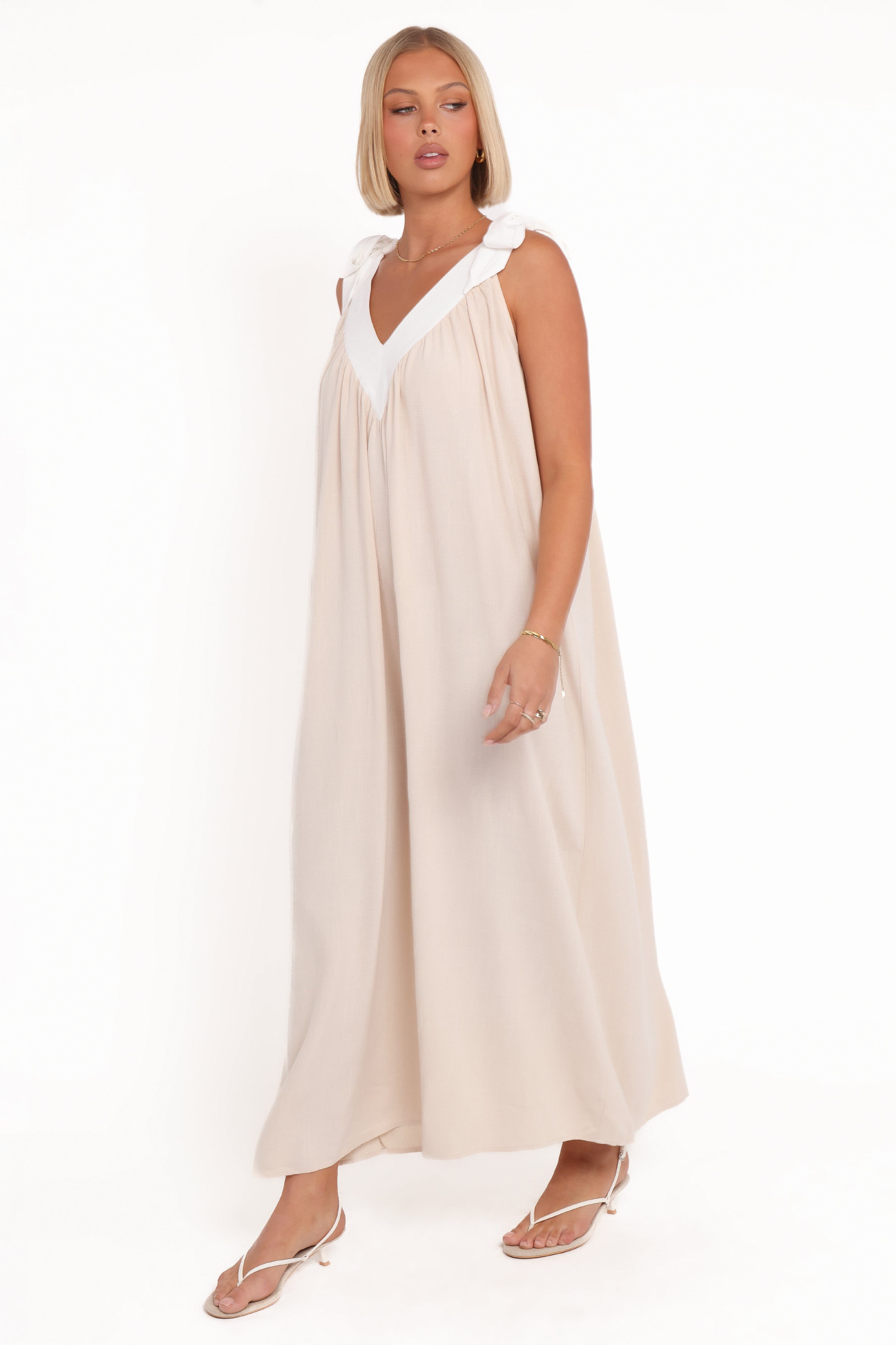 DRESSES Dami Maxi Dress - Oatmeal