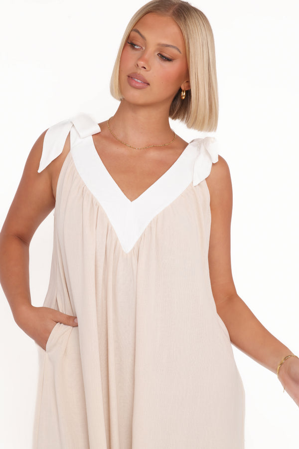 DRESSES Dami Maxi Dress - Oatmeal