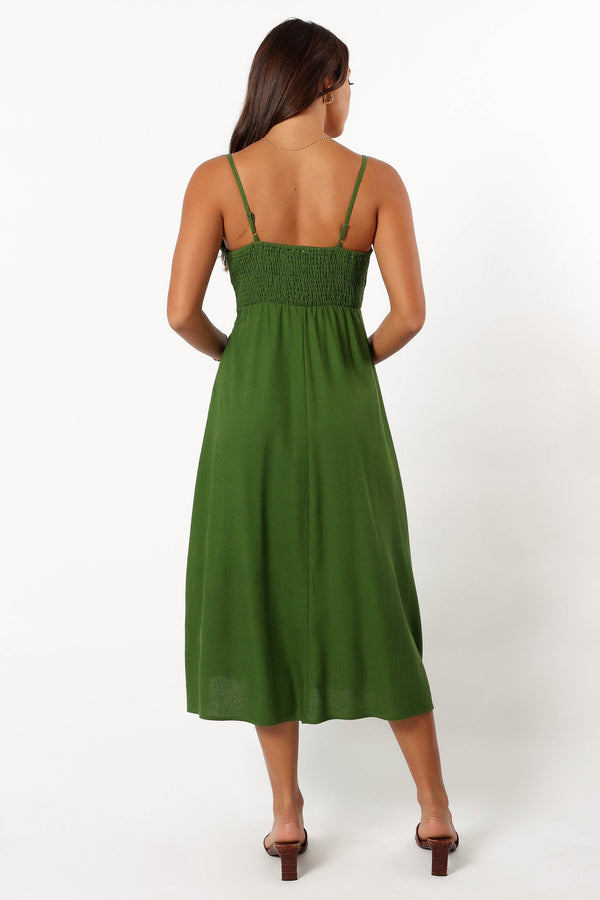 DRESSES @Darby Midi Dress - Ibiza Green (Hold for Euro Summer)