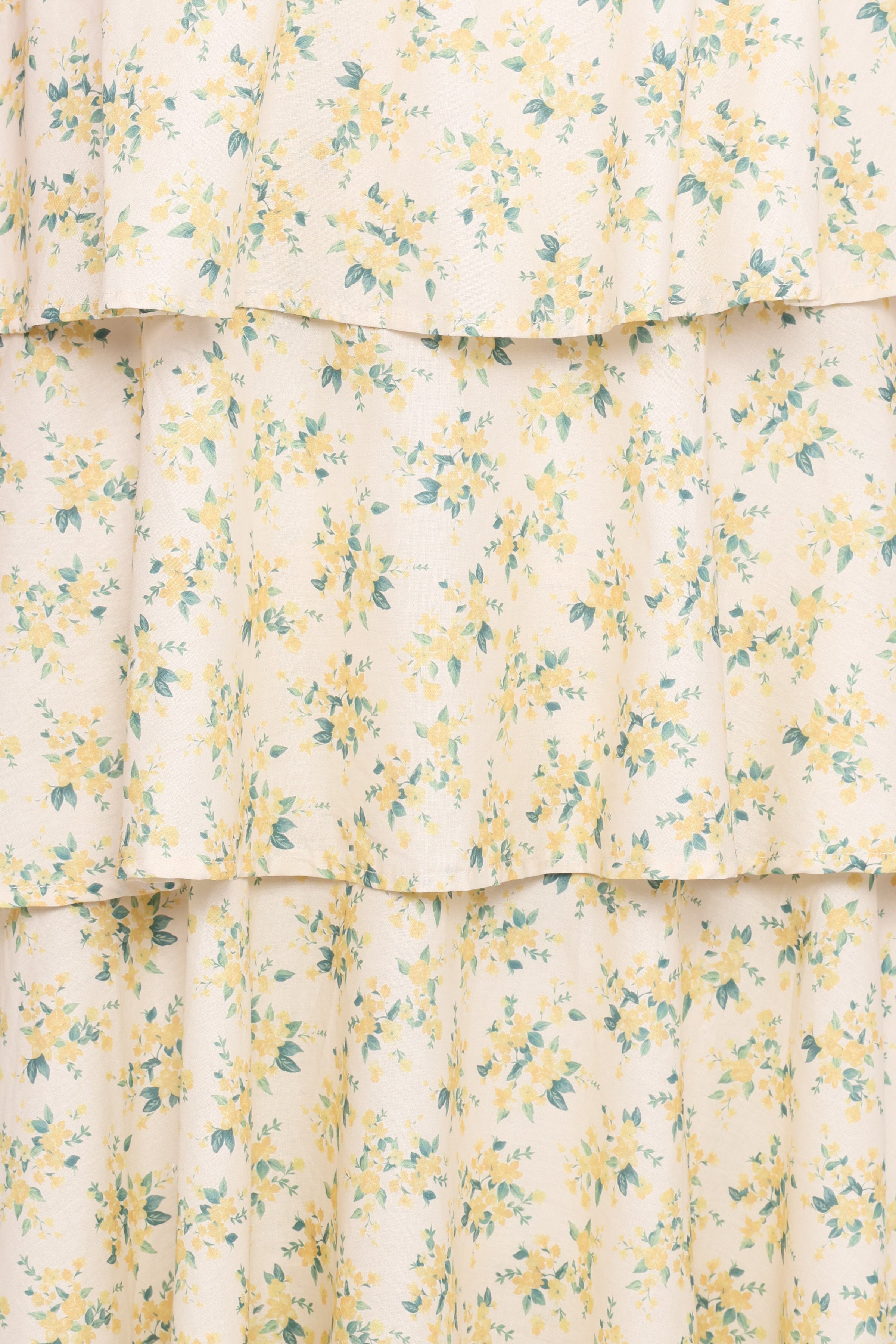 DRESSES Darlia Halterneck Maxi Dress - Yellow Floral