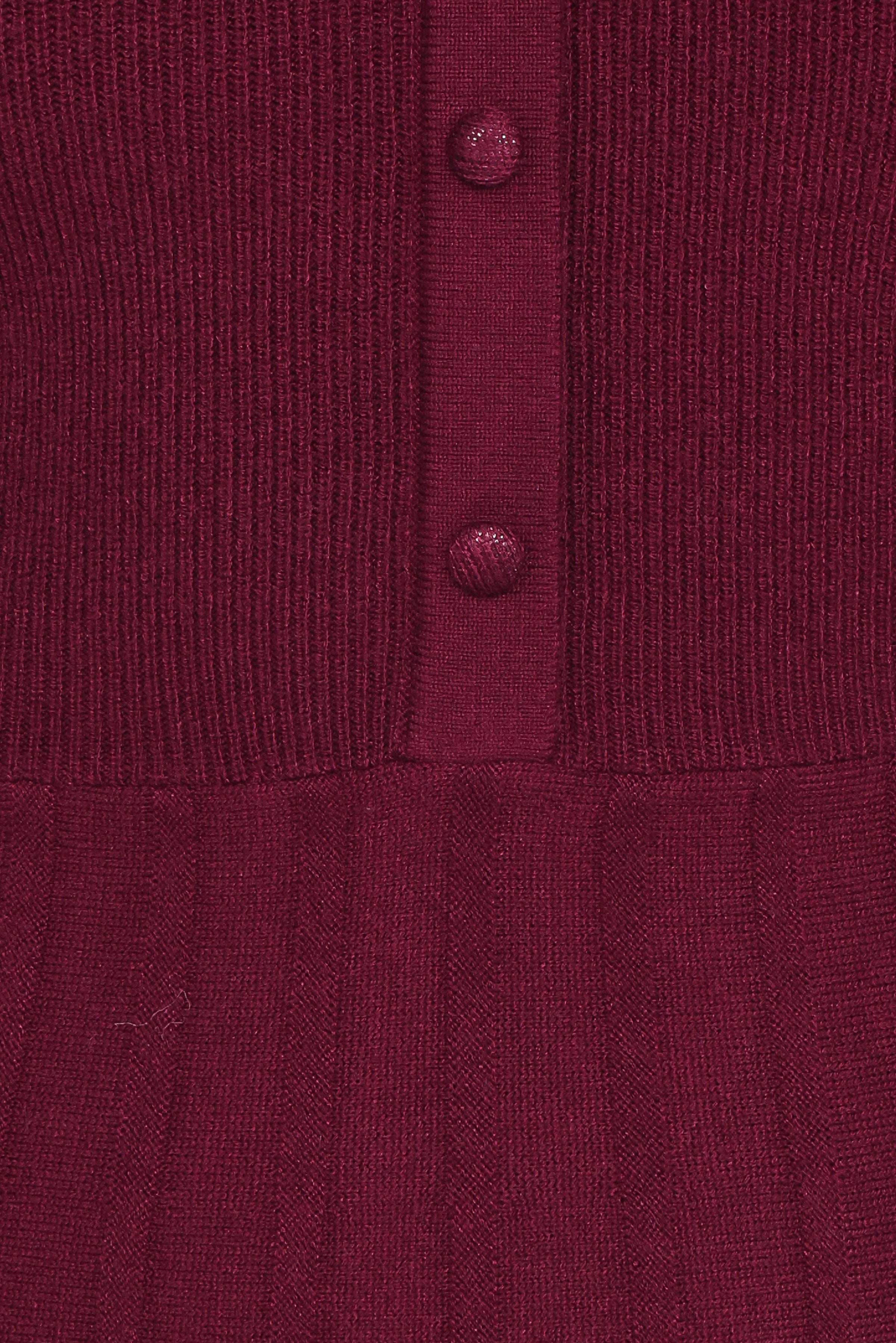 DRESSES Darlina Long Sleeve Mini Dress - Burgundy