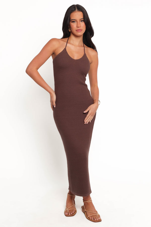 DRESSES Darya Midi Dress - Cocoa