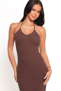DRESSES Darya Midi Dress - Cocoa