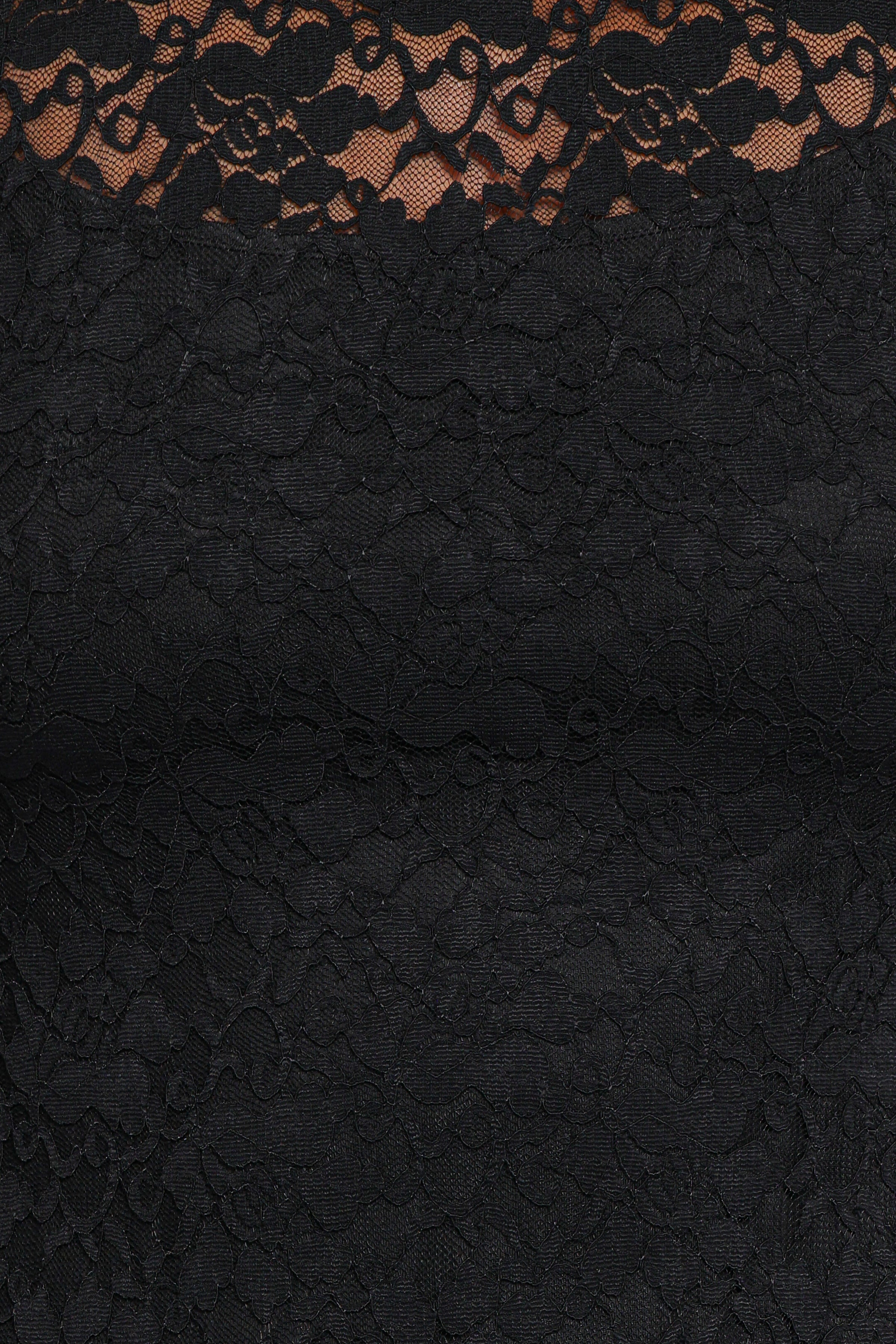 DRESSES Davina Long Sleeve Midi Dress - Black
