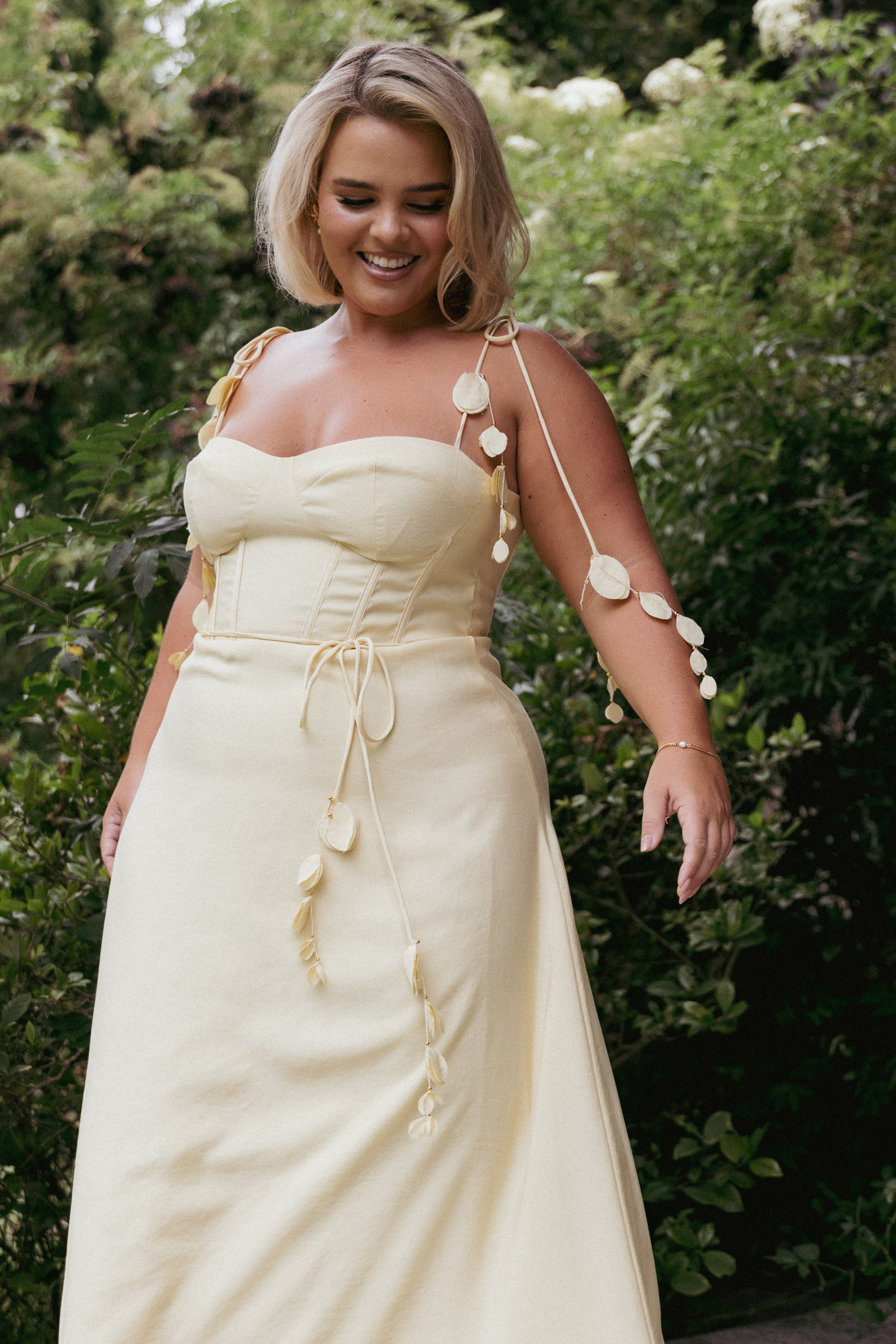 DRESSES Della Midi Dress - Yellow