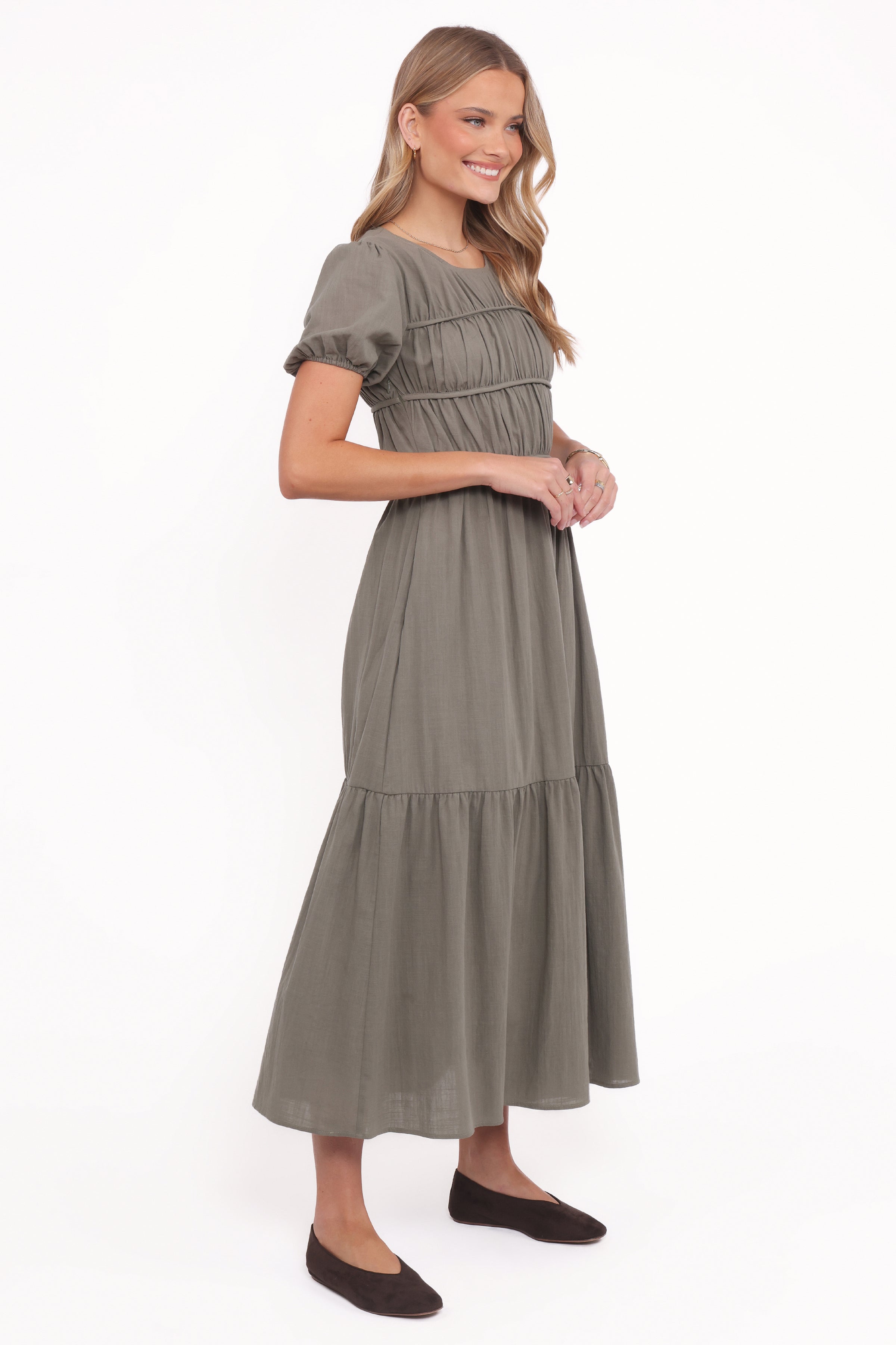 DRESSES Deloria Maxi Dress - Olive