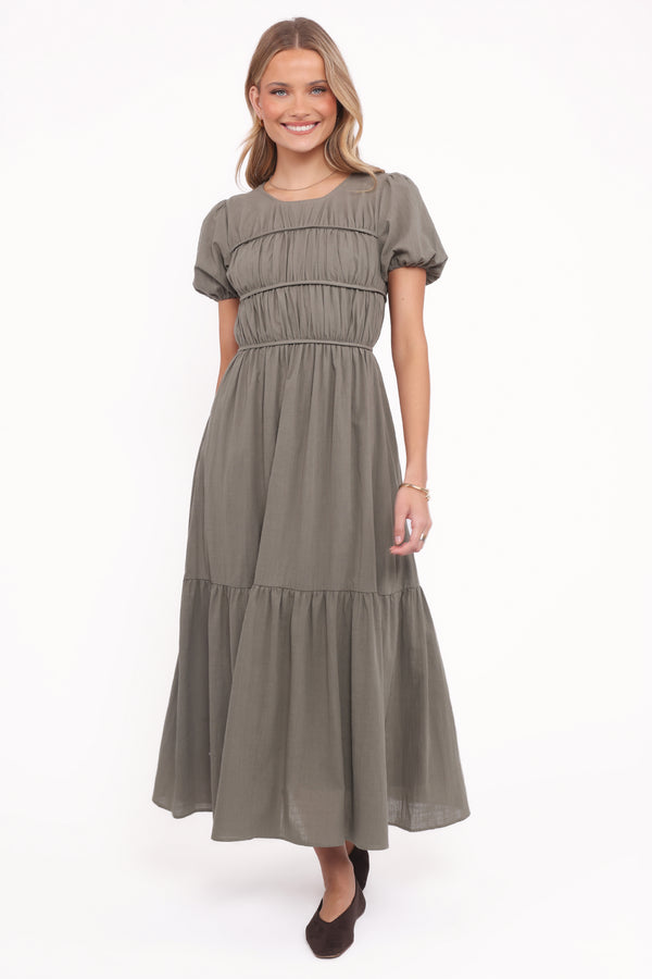 DRESSES Deloria Maxi Dress - Olive