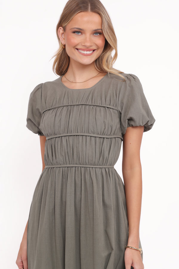 DRESSES Deloria Maxi Dress - Olive