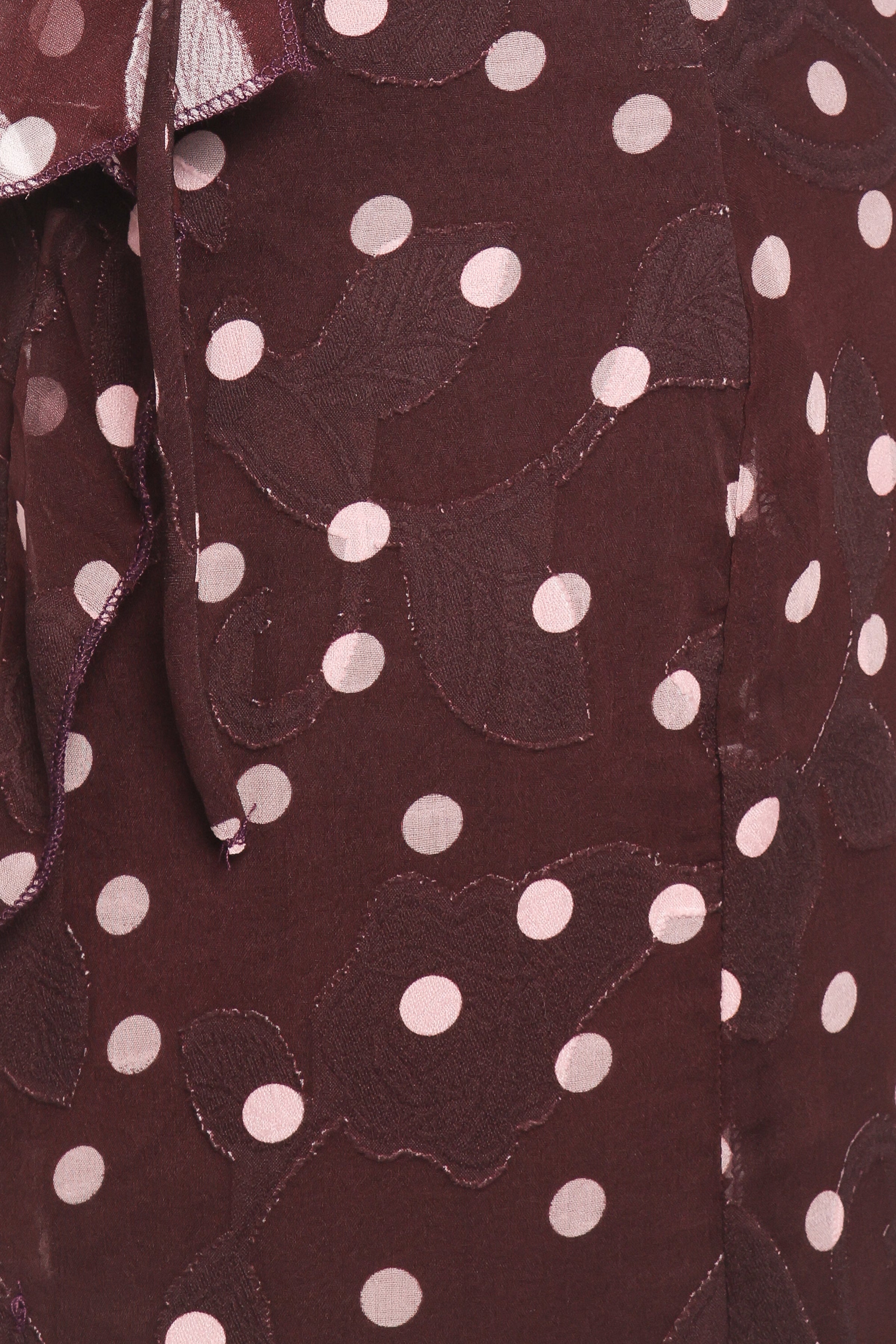 DRESSES Delta Maxi Dress - Plum Polka Dot
