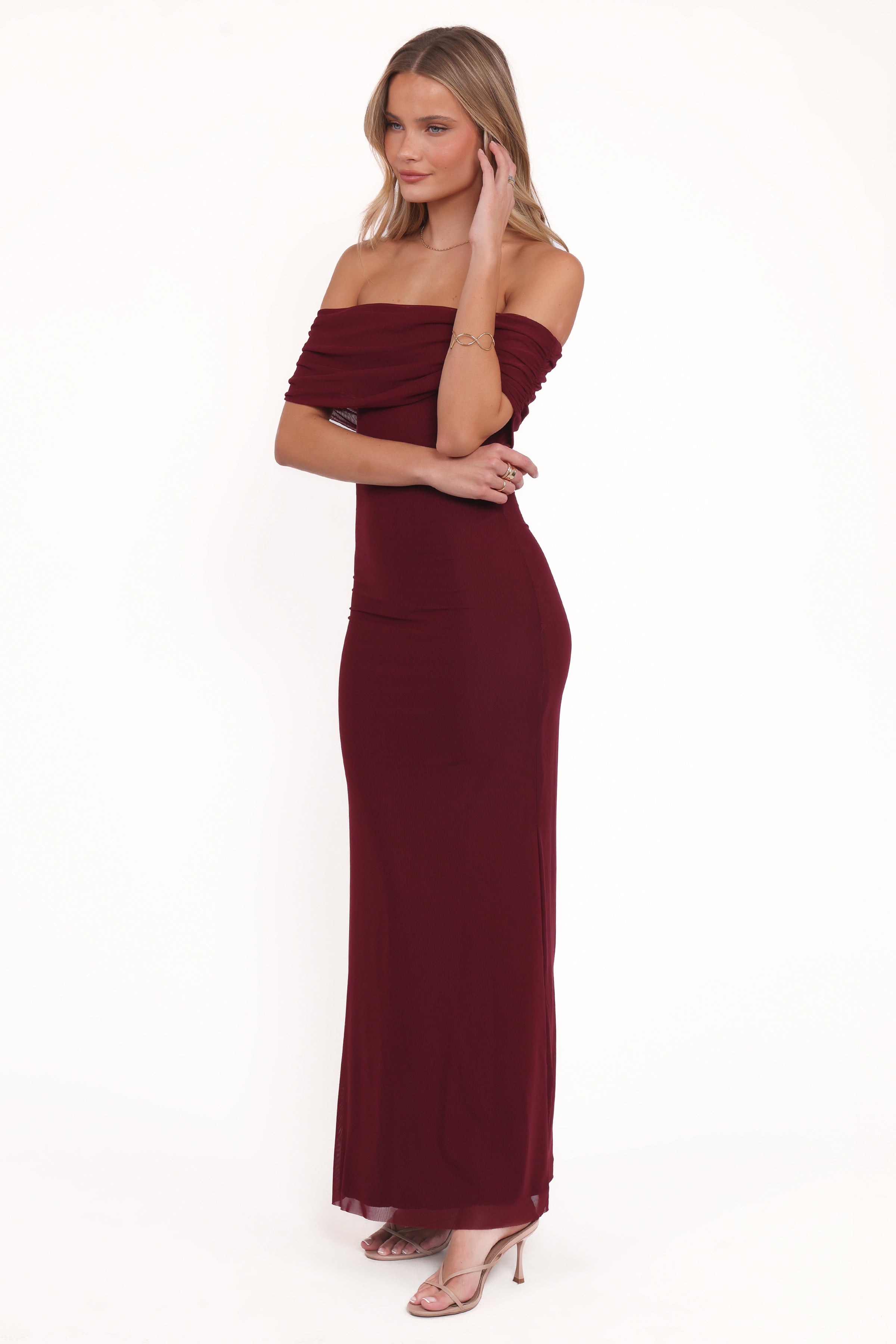 DRESSES Desirae Maxi Dress - Burgundy